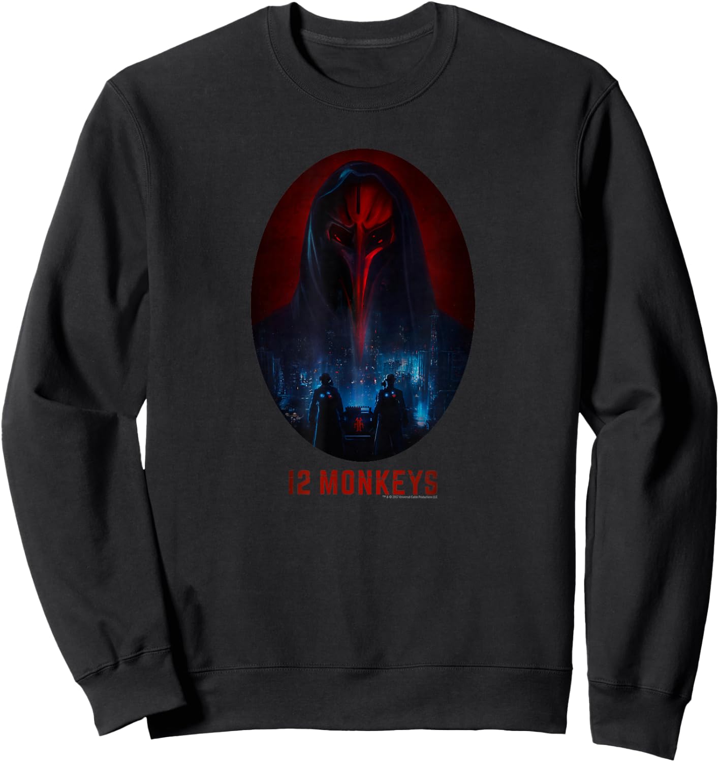 12 Monkeys The witness Standard Sweatshirt - Sweatshirt | Black