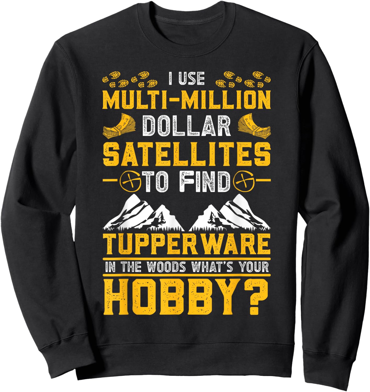 Geocaching Sweatshirt - Sweatshirt | Black