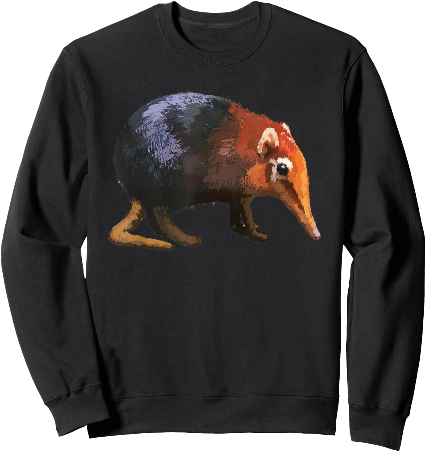 Elephant Shrew Jumping Shrew Sengi T Shirt Sweatshirt - Sweatshirt | Black