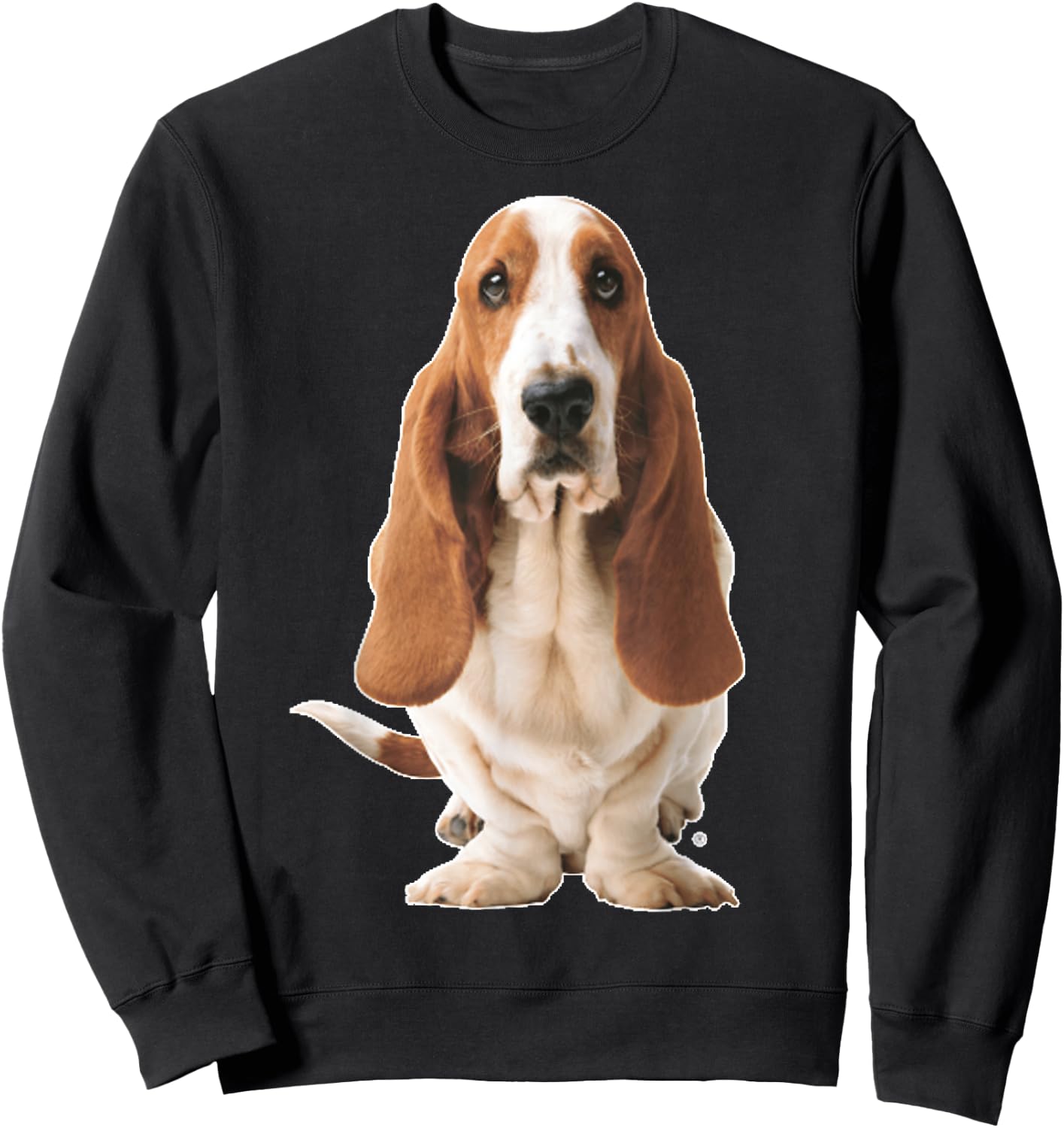 Basset Hound Dog T Shirt I Love Like Basset Hound Sweatshirt - Sweatshirt | Black