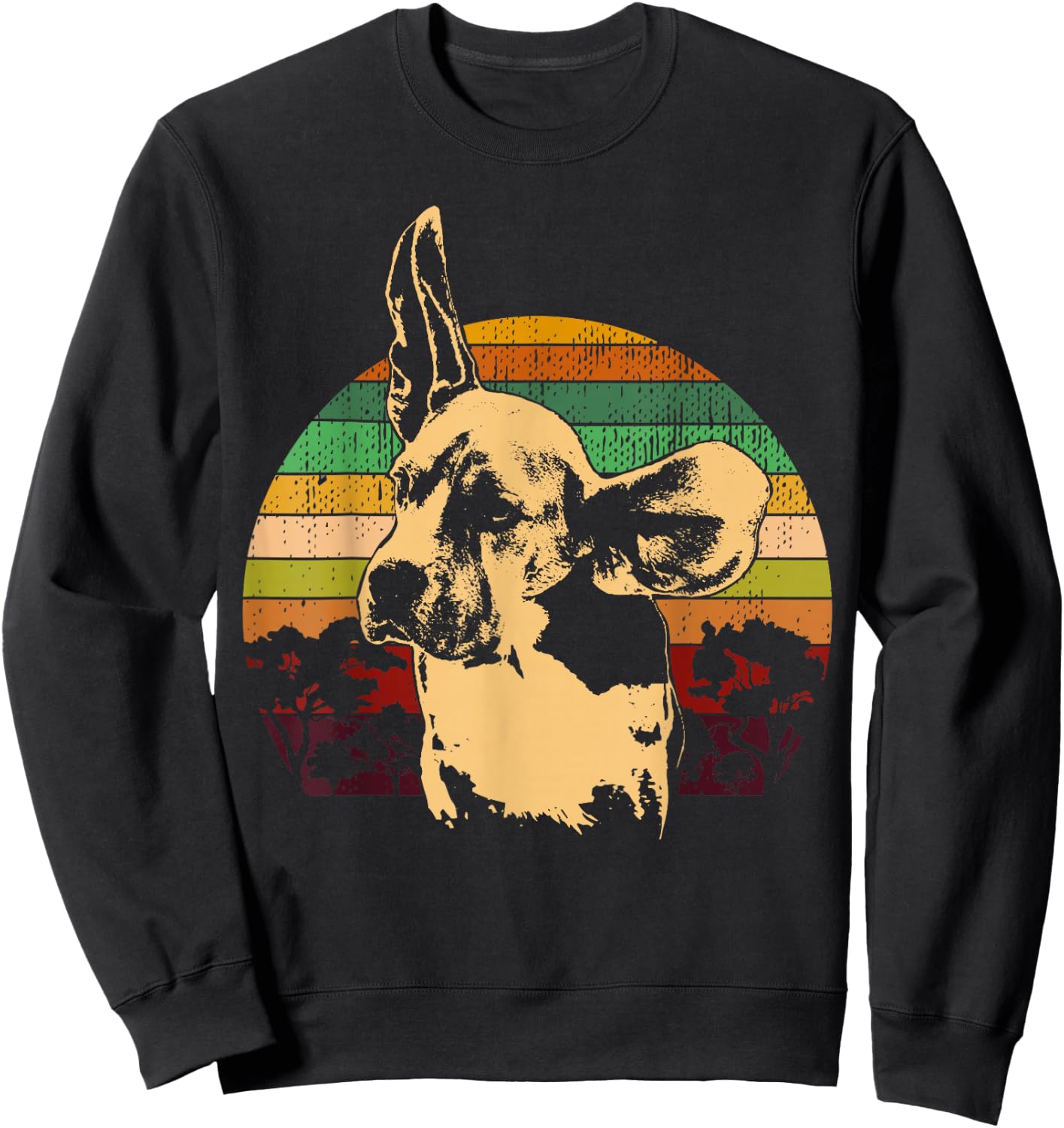 Beagle Dog Sweatshirt - Sweatshirt | Black