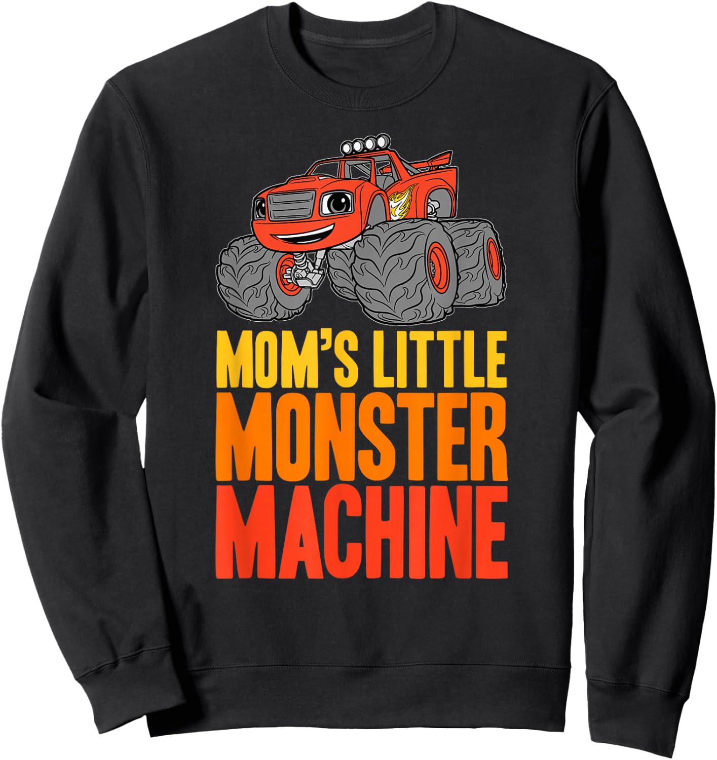 Blaze - and the Monster Machines Mom's Lil Monster Sweatshirt - Sweatshirt | Black