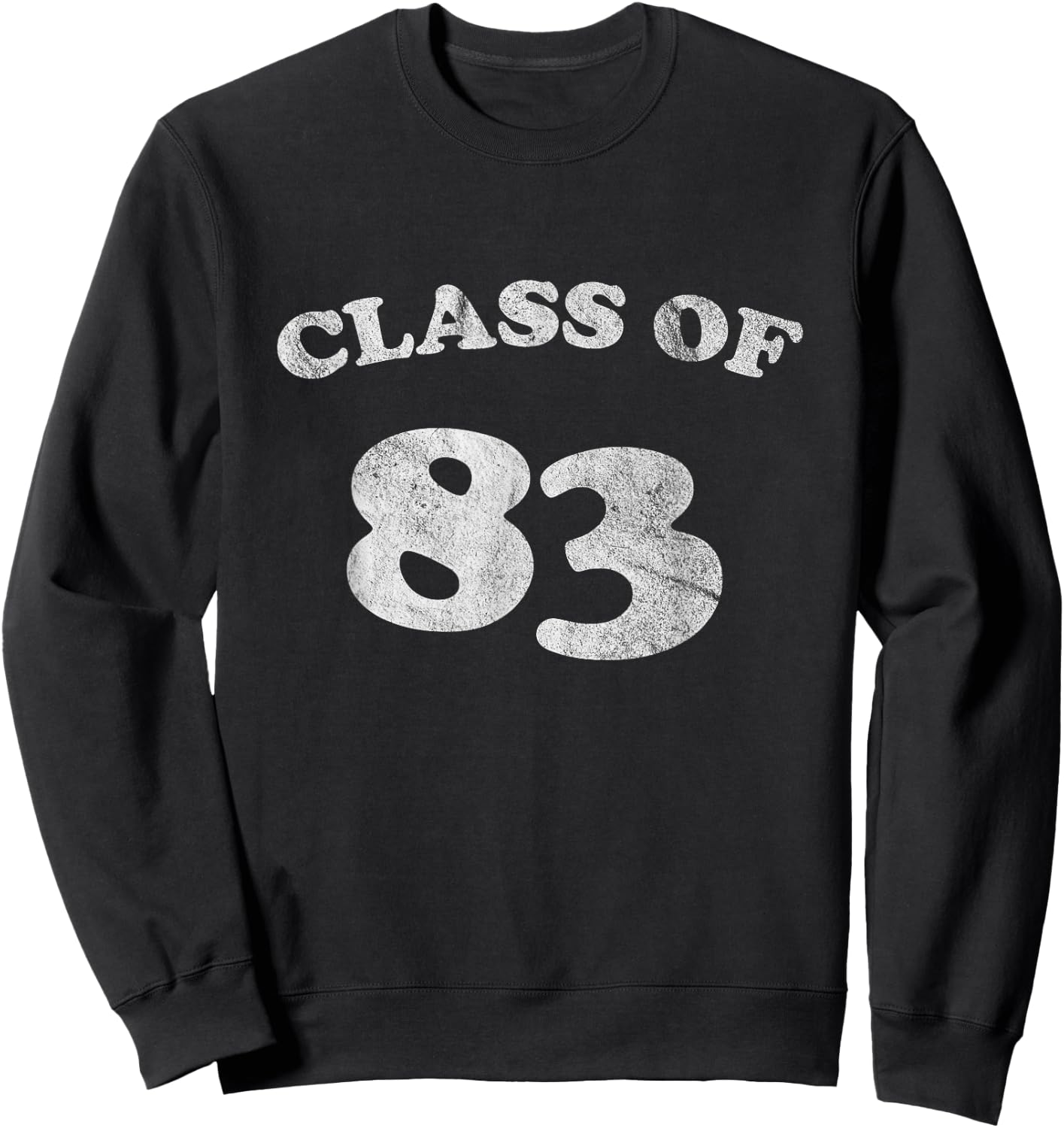 1983 Retro Class of 83 Sweatshirt - Sweatshirt | Black