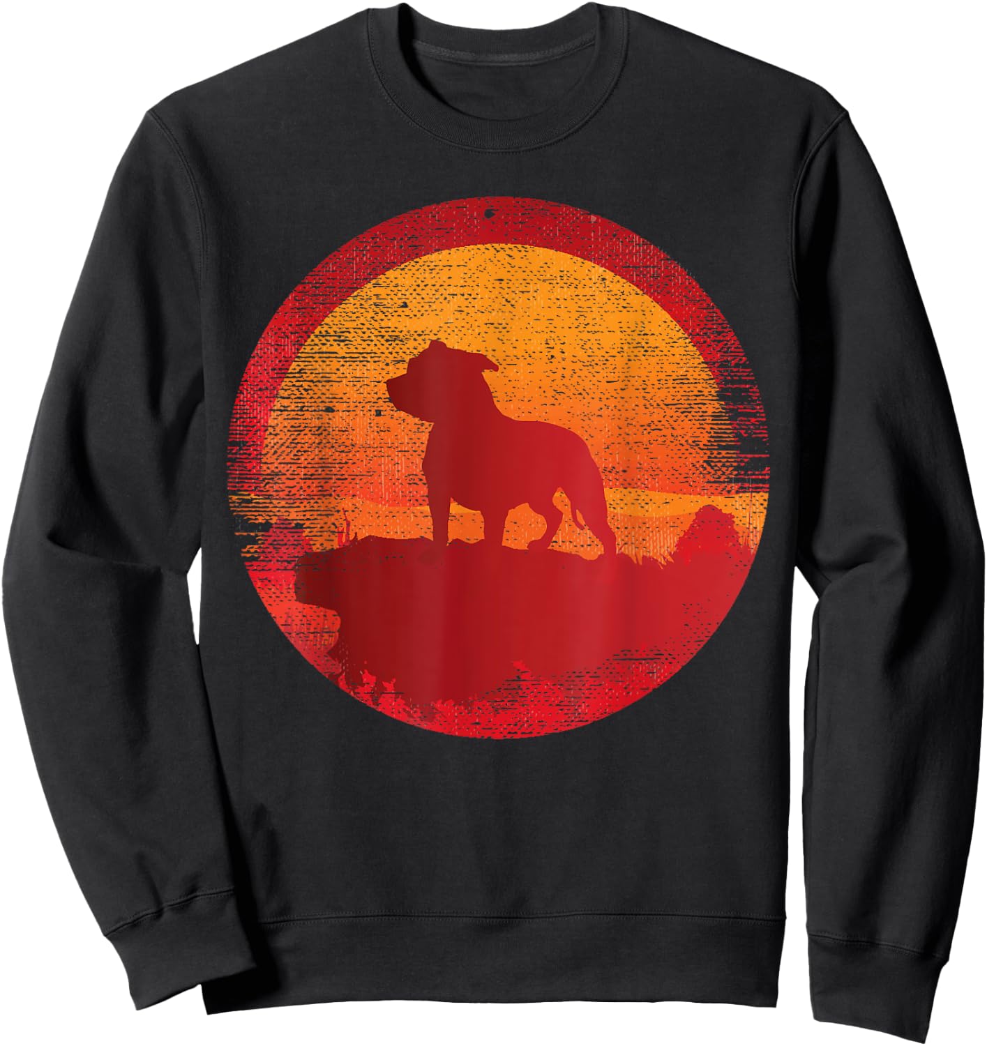 Pitbull Terrier APBT Dog Breed Women Girls Kids Sweatshirt - Sweatshirt | Black