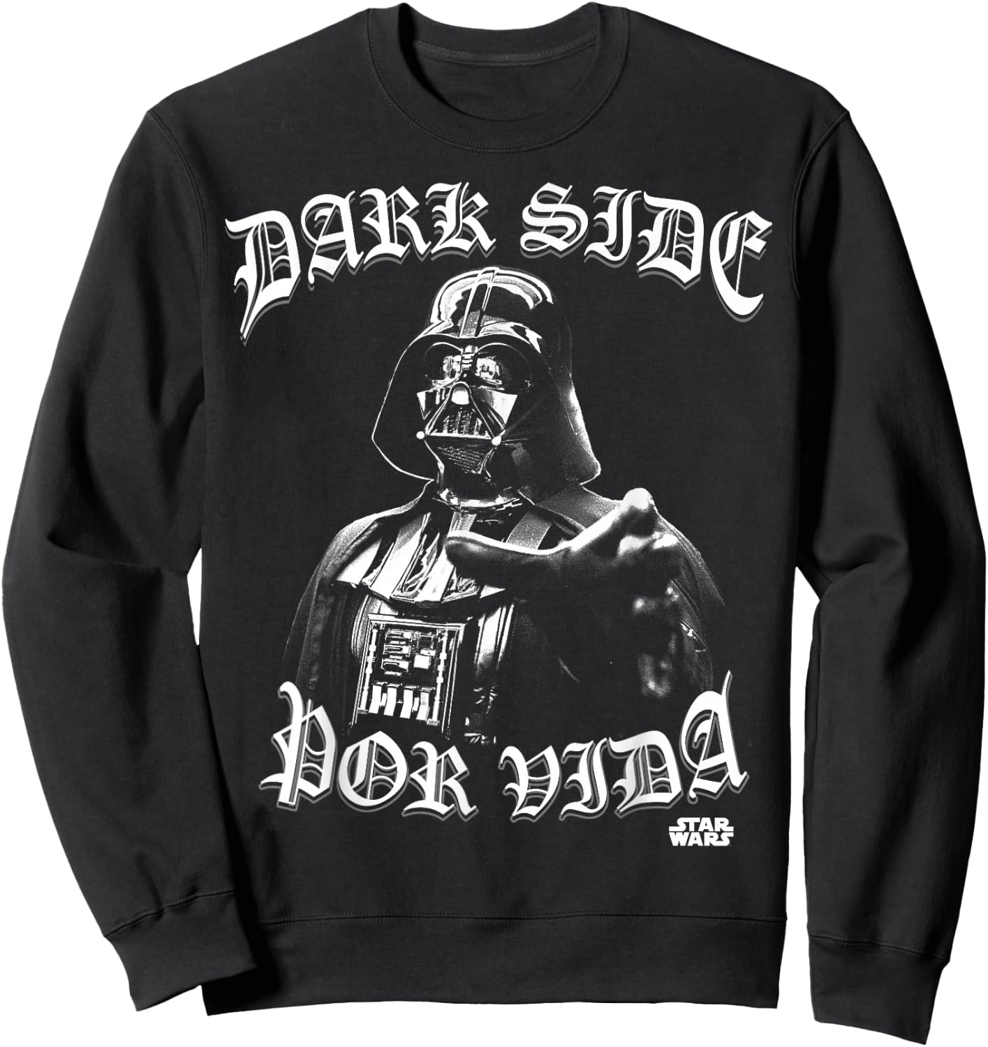 Star Wars Darth Vader Dark Side Por Vida Graphic Sweatshirt - Sweatshirt | Black