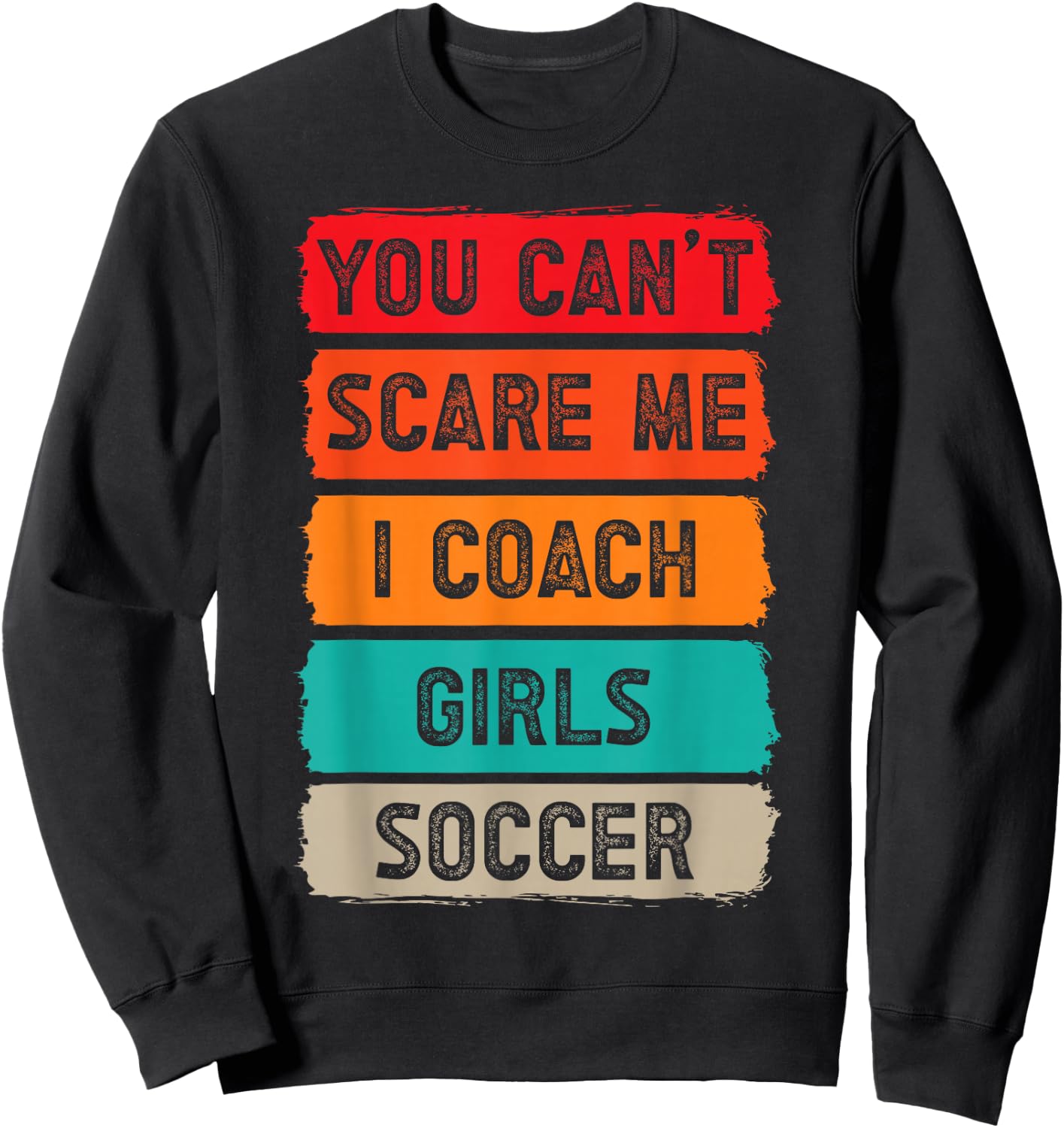 Soccer Girl Coach Sweatshirt - Sweatshirt | Black