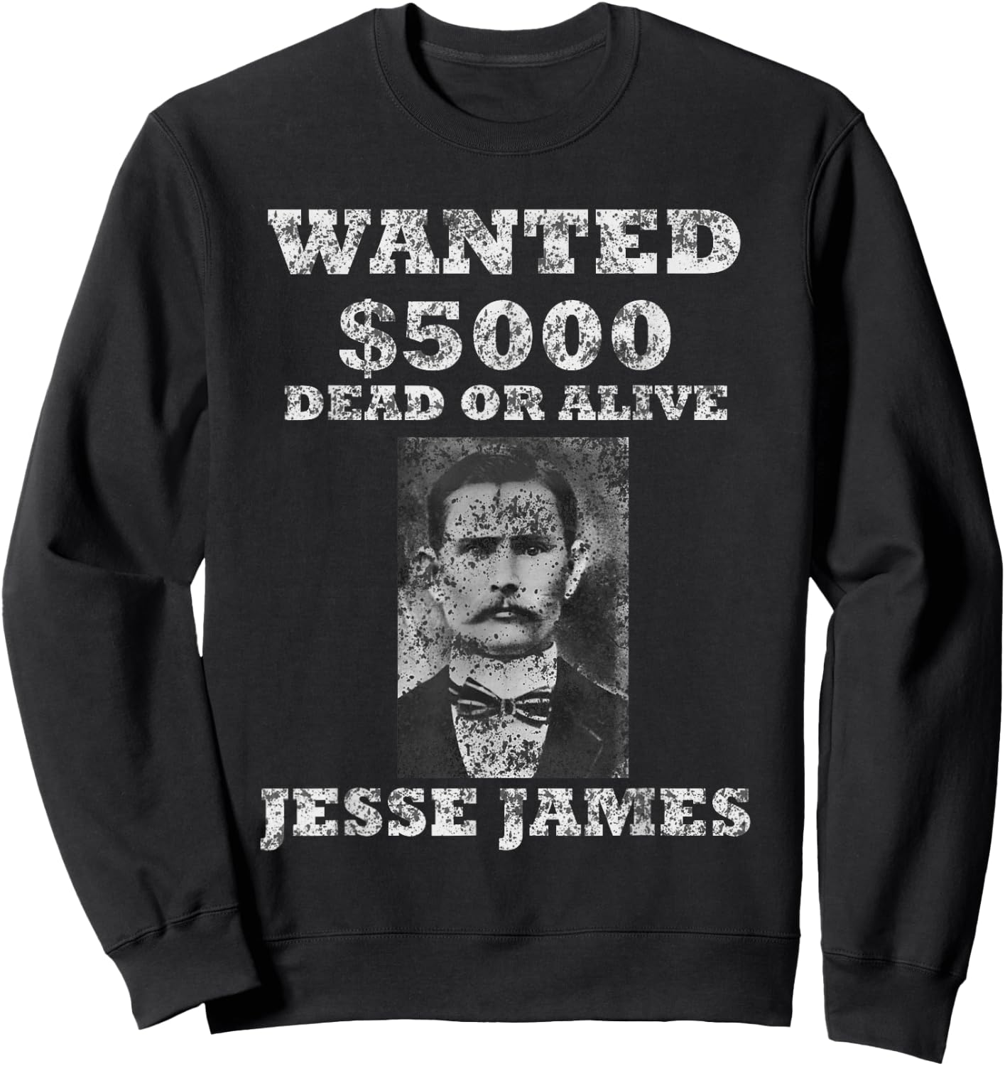 OutLaw Jesse James T Shirt Sweatshirt - Sweatshirt | Black