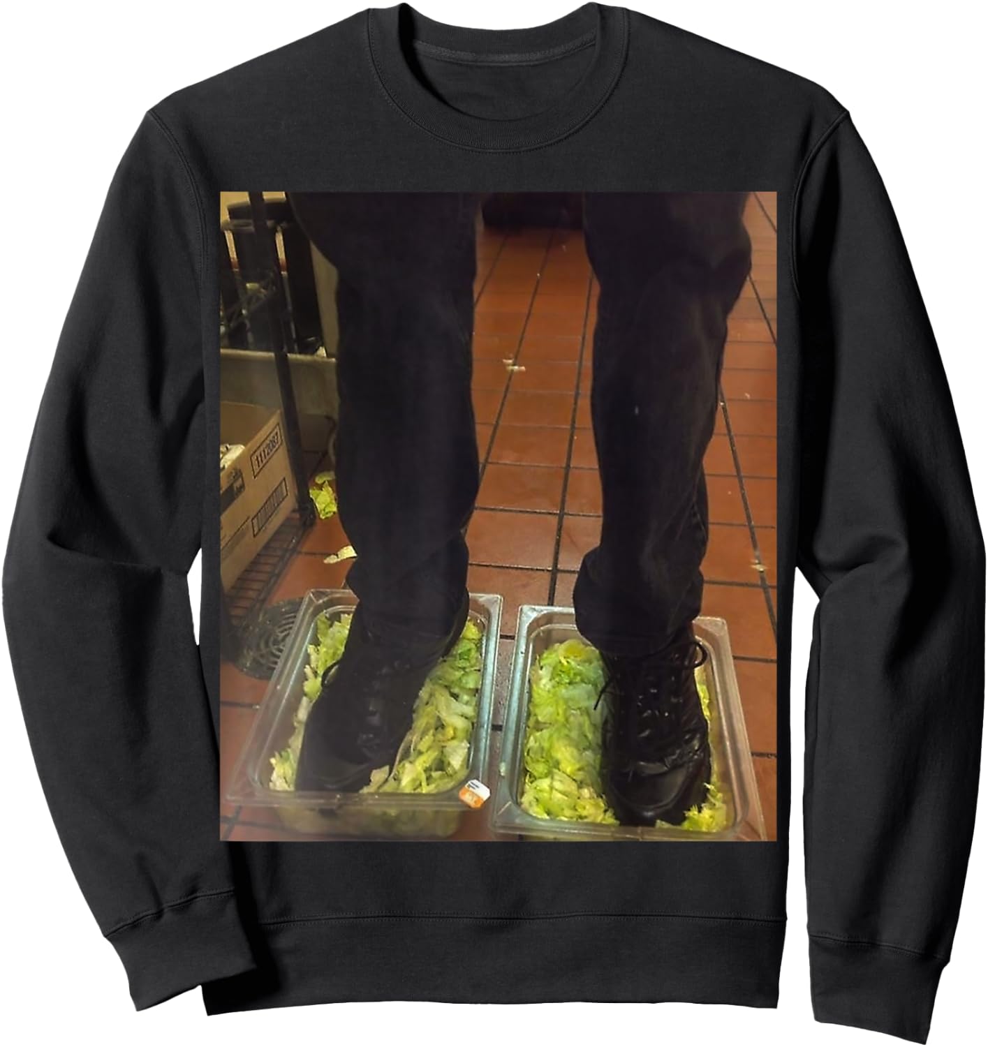 Foot Lettuce Shirt #15 Sweatshirt - Sweatshirt | Black