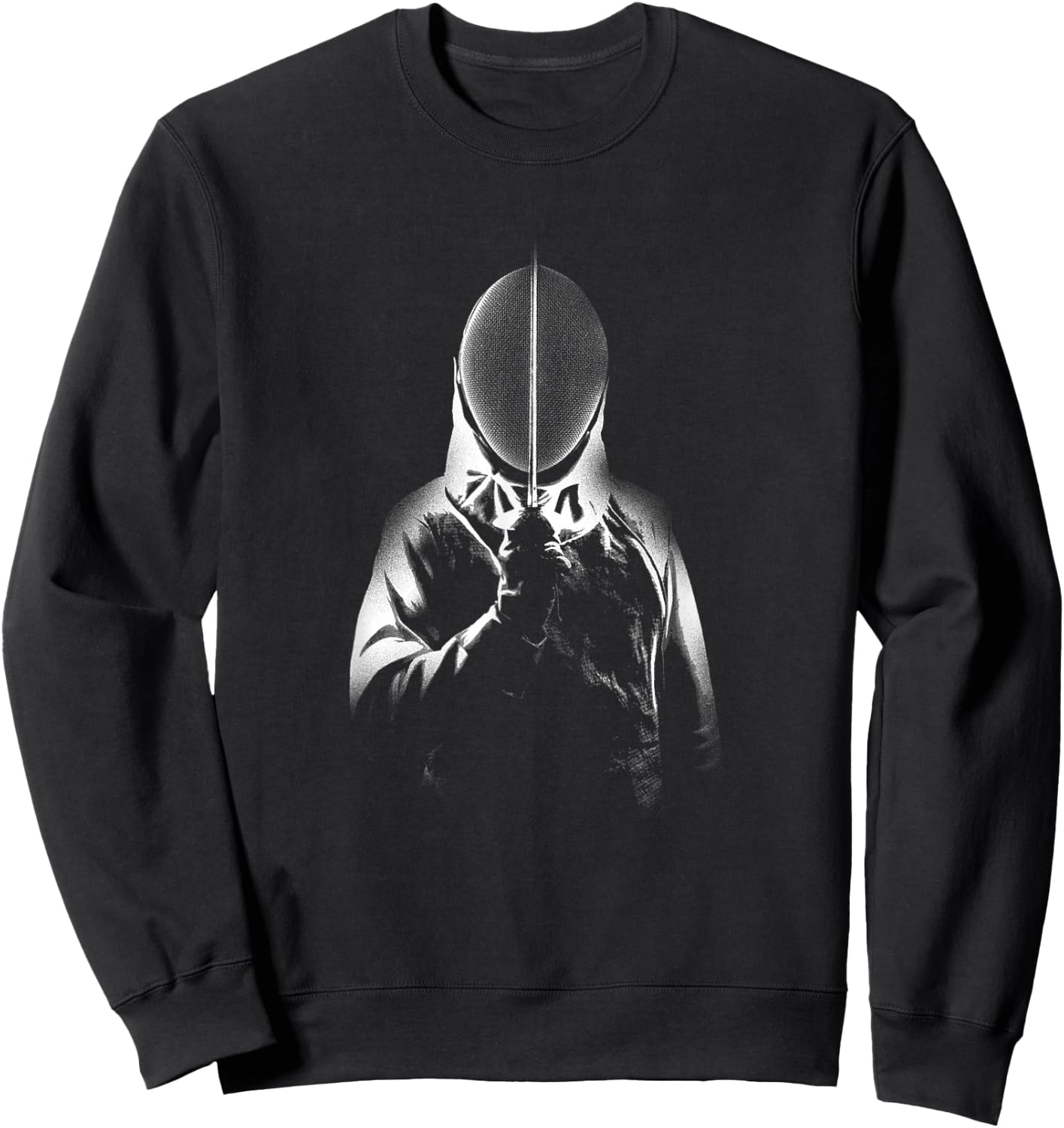 Fencing Stance Fencing Sweatshirt - Sweatshirt | Black