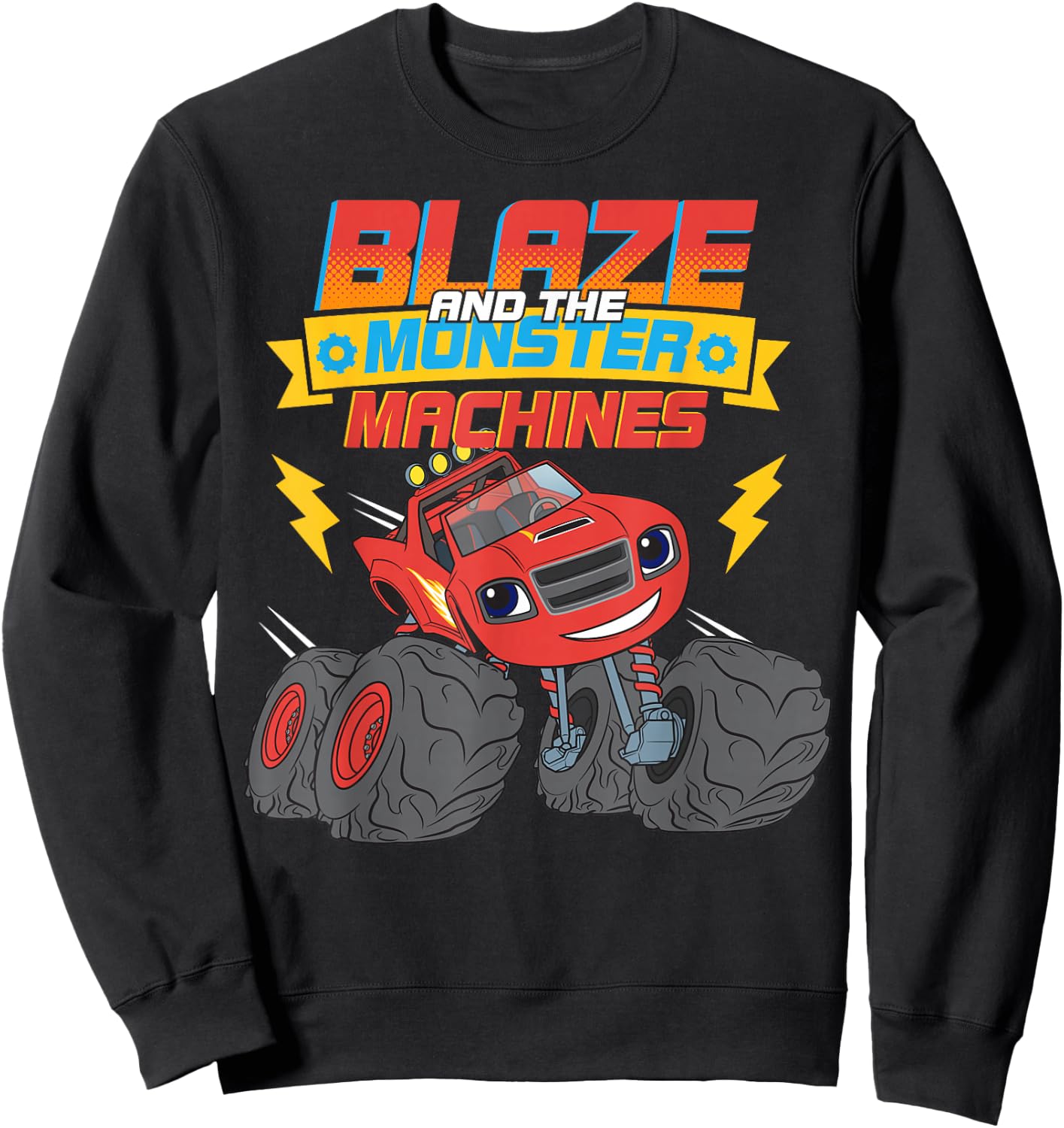 Blaze & The Monster Machines "CUTE BLAZE" Sweatshirt - Sweatshirt | Black
