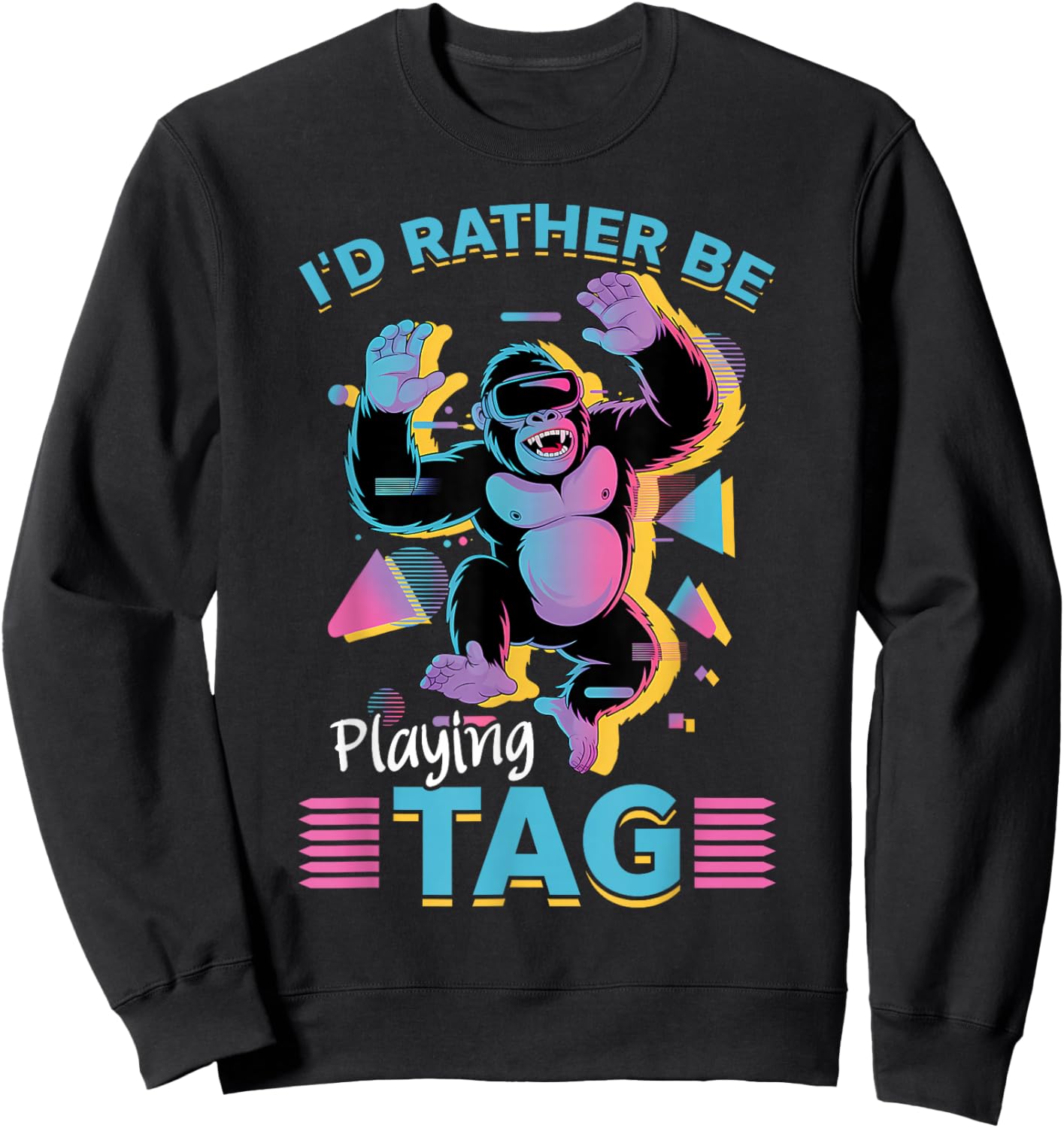 Gaming VR Gamer Sweatshirt - Sweatshirt | Black