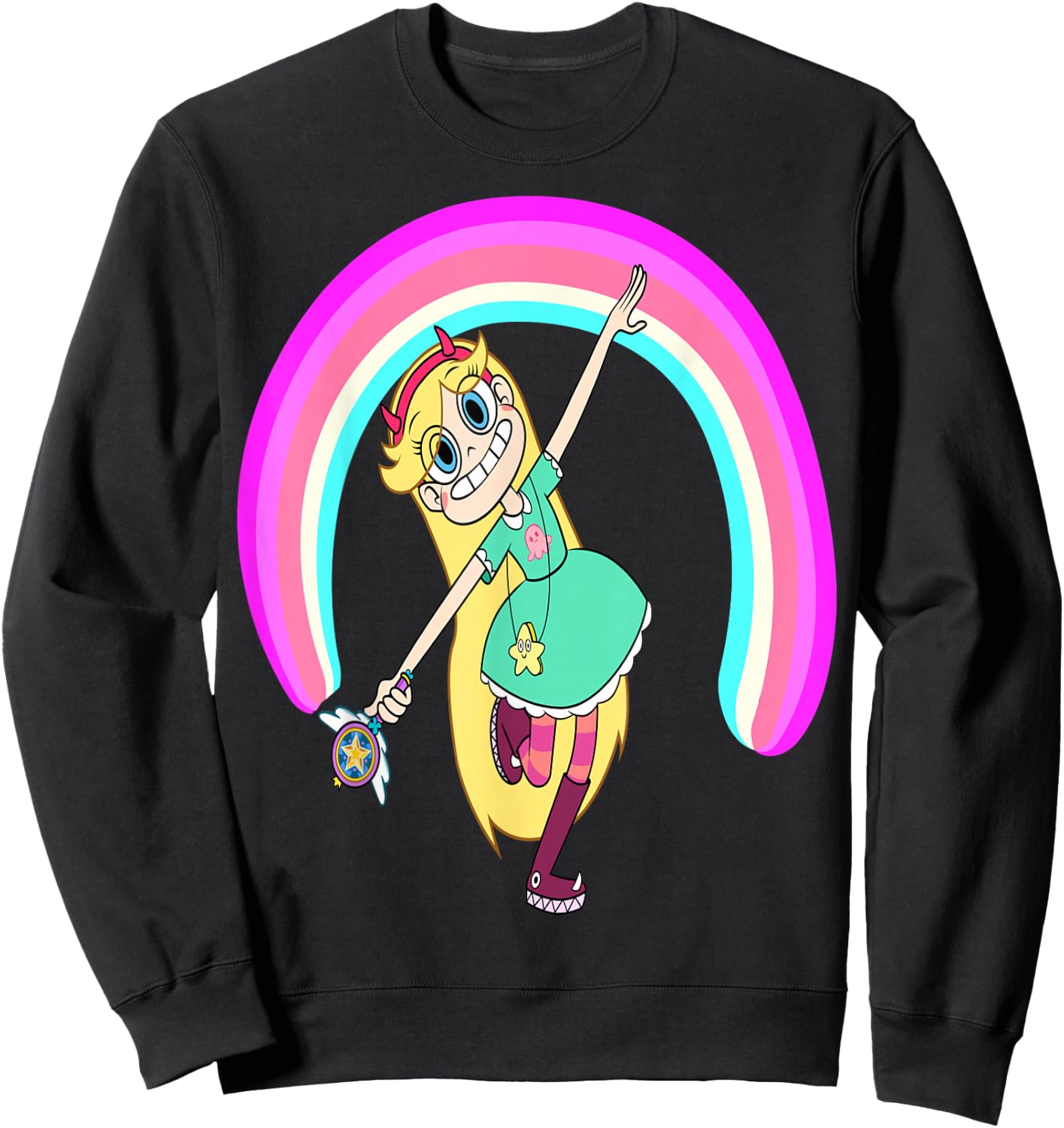 Star vs The Forces of Evil Sweatshirt - Sweatshirt | Black