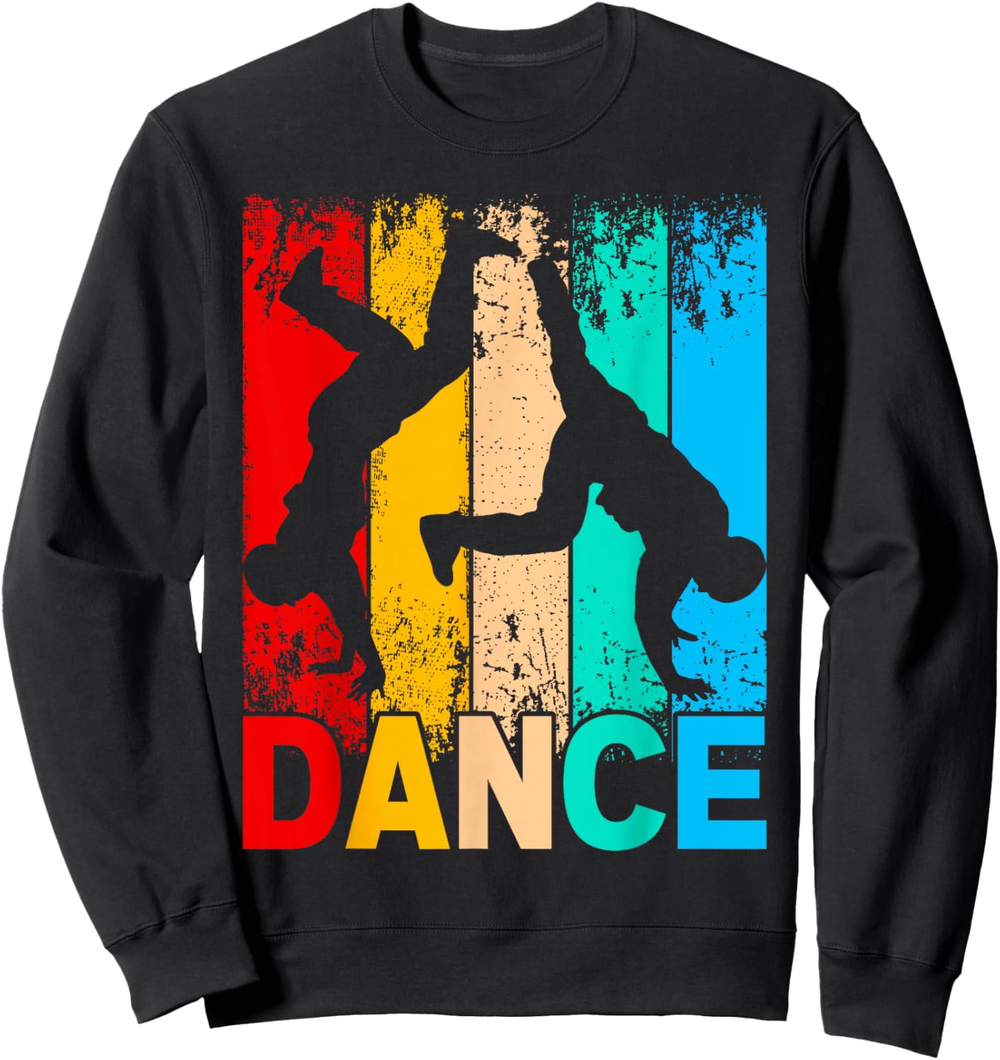 Breakdancing B-Boy Dance Breakdance Dancer Sweatshirt - Sweatshirt | Black