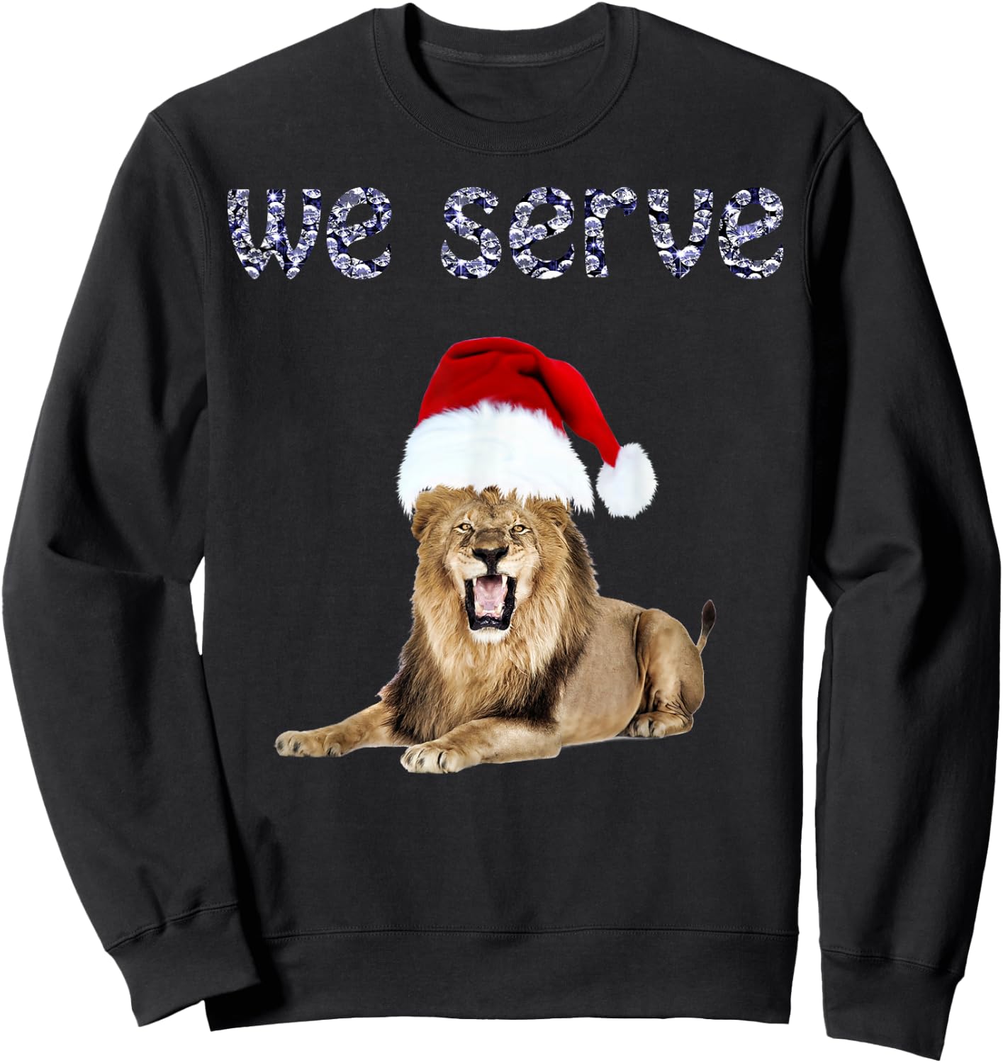 Lions Club International Members Christmas special Sweatshirt - Sweatshirt | Black
