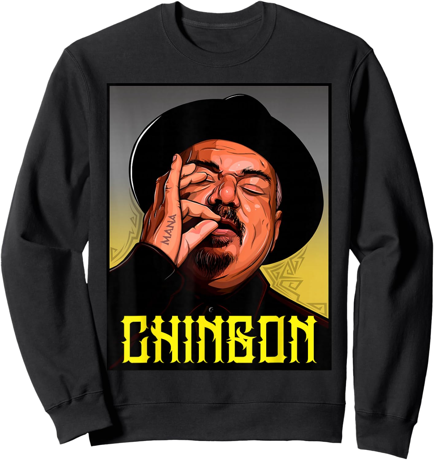 George Lopez "Nick Aztec" Sweatshirt - Sweatshirt | Black