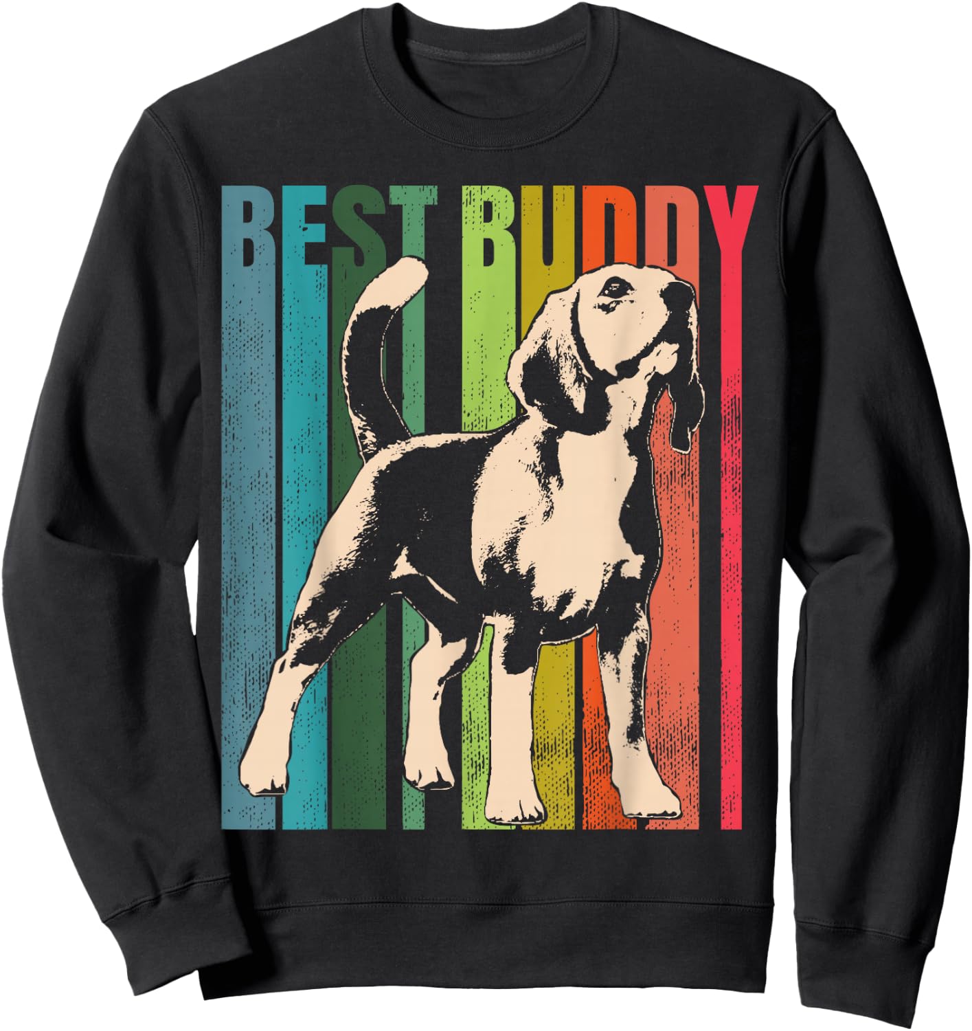 Beagle Dog Sweatshirt - Sweatshirt | Black