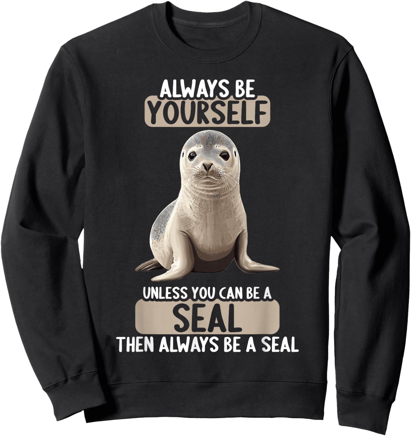 Seals Seal Sweatshirt - Sweatshirt | Black