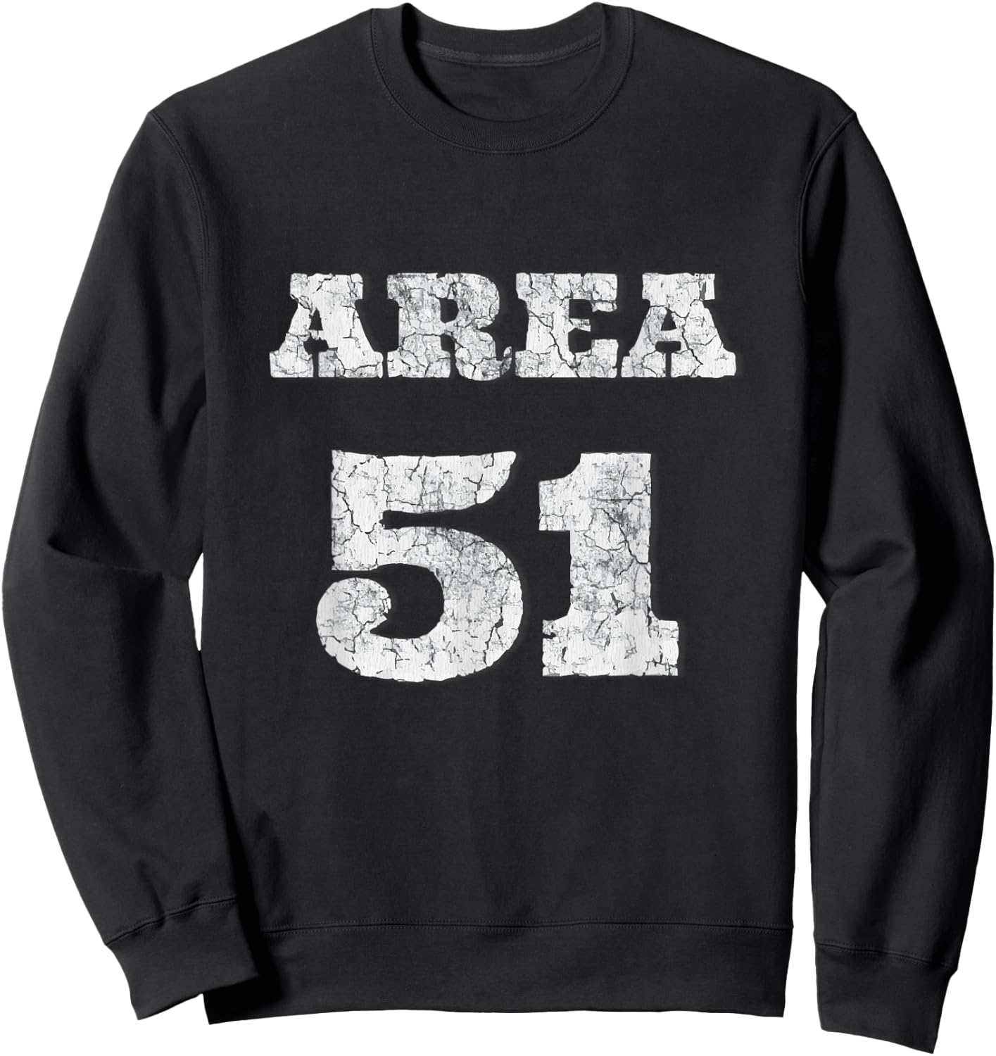 Fun Run Storm and see the Aliens | Area 51 Sweatshirt - Sweatshirt | Black