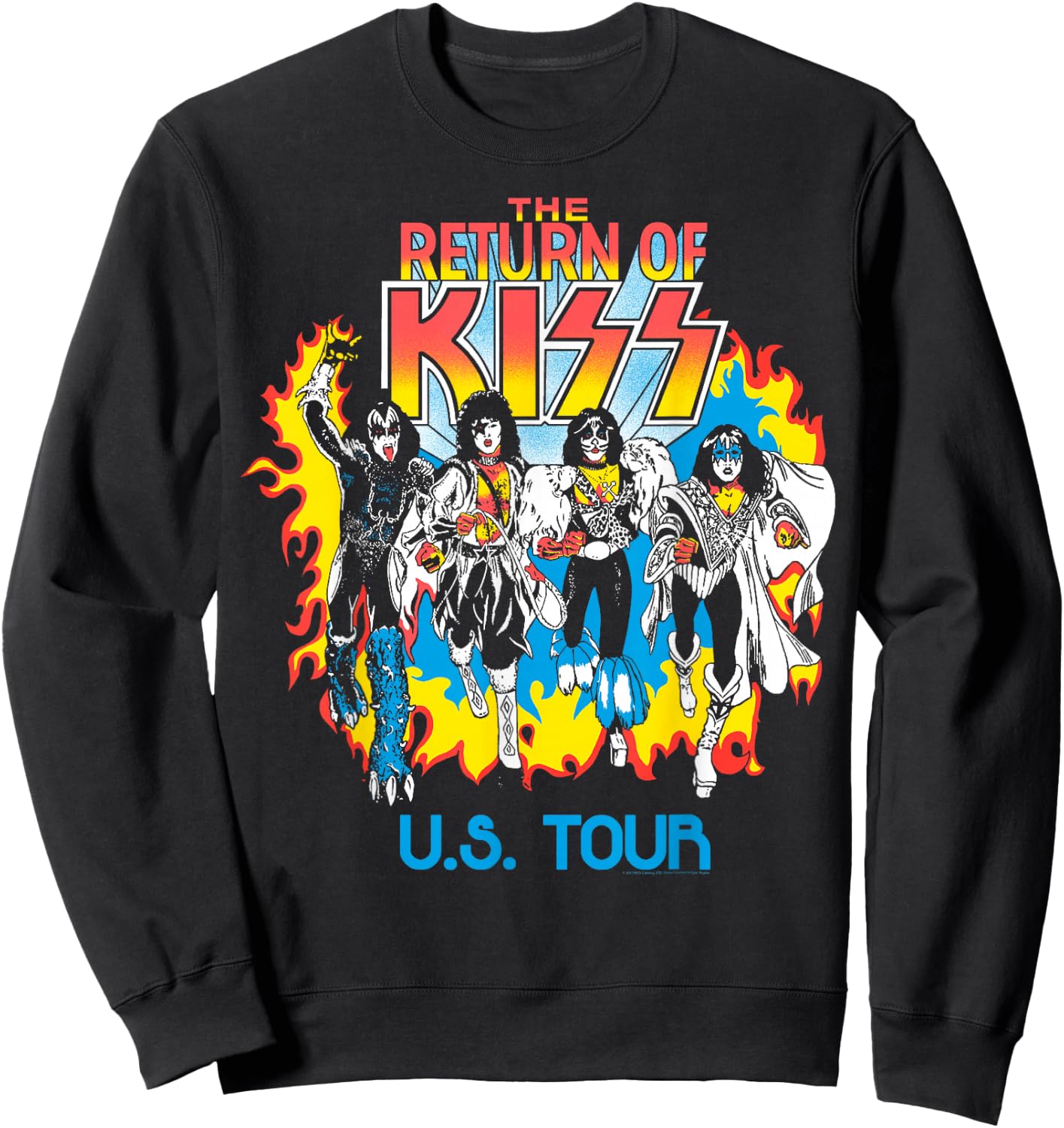 KISS - Return of KISS Sweatshirt - Sweatshirt | Black