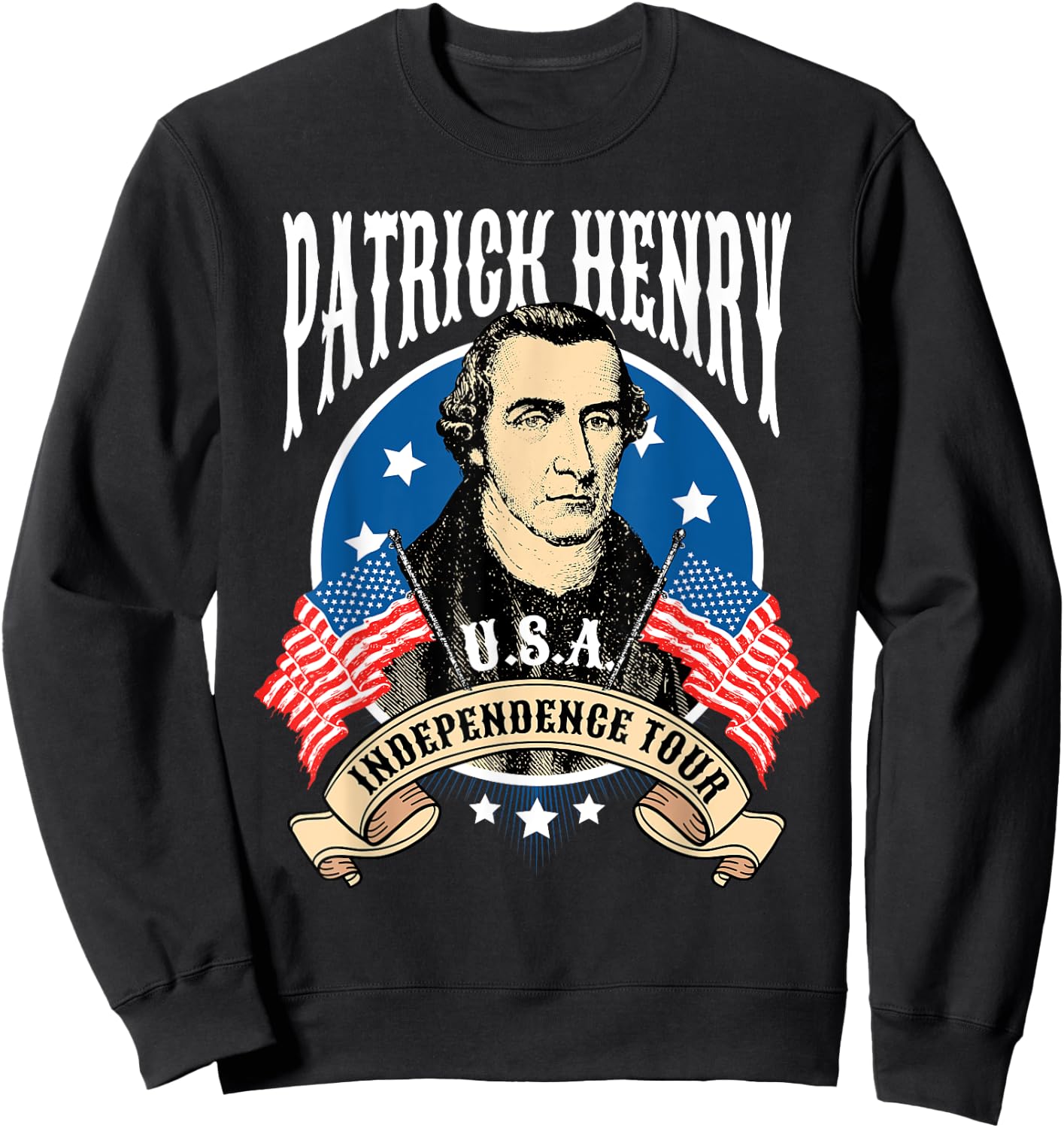 Patrick Henry Sweatshirt - Sweatshirt | Black