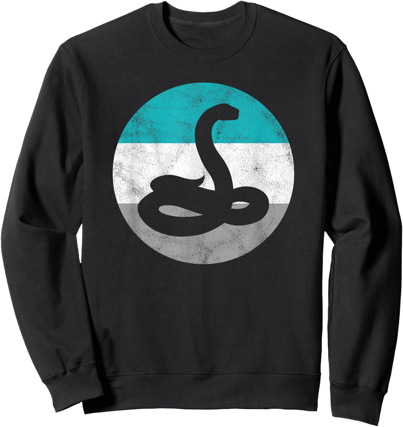 Snake Gift Shirt Women Boys & Girls Sweatshirt - Sweatshirt | Black