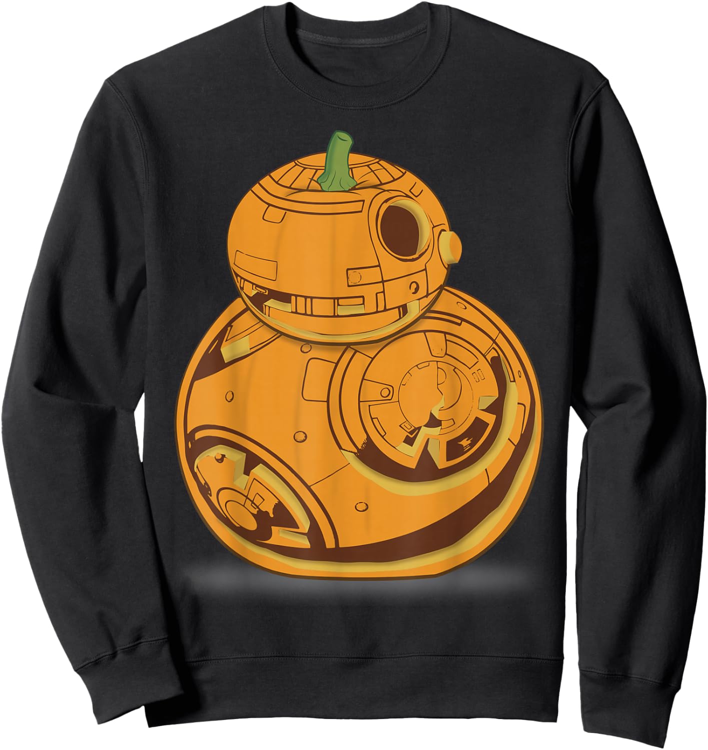 Star Wars BB-8 Pumpkin Carving Halloween Sweatshirt - Sweatshirt | Black