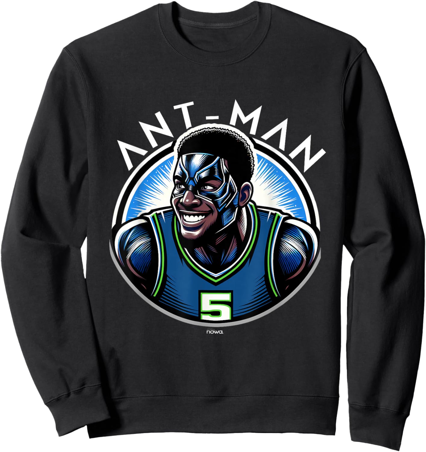 Ant Smiling and Winning the Basketball Championship Man Sweatshirt - Sweatshirt | Black