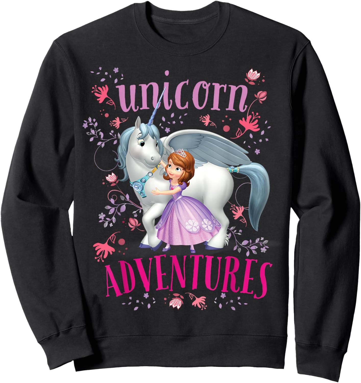 Disney - Sofia the First Unicorn Adventures Sweatshirt - Sweatshirt | Black