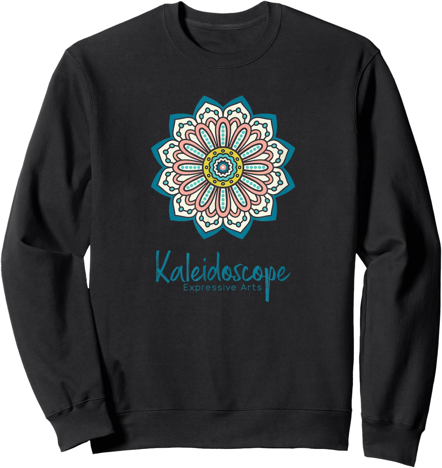 Kaleidoscope Expressive Arts Class Graphic Sweatshirt - Sweatshirt | Black