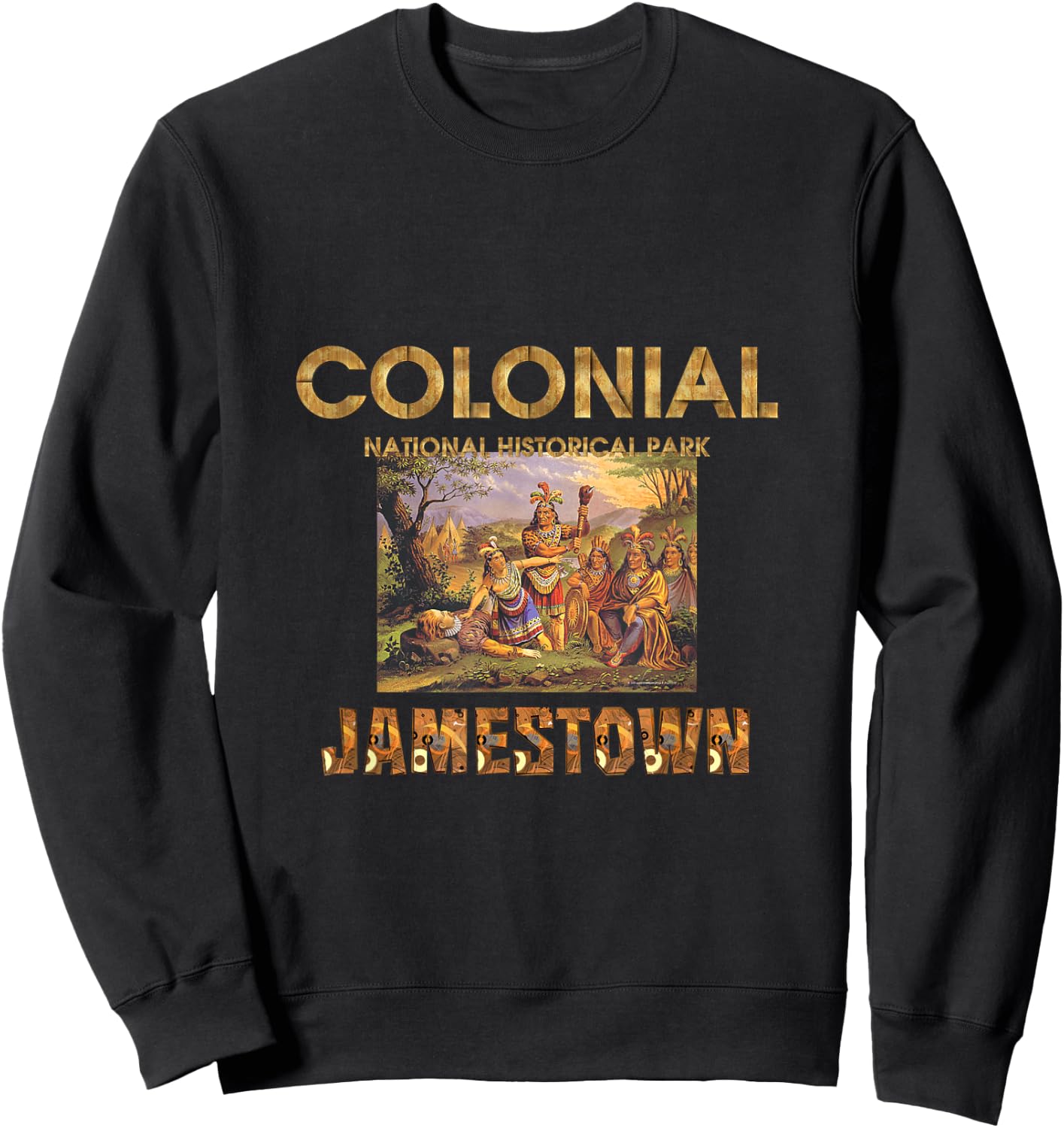Teepossible Jamestown Sweatshirt - Sweatshirt | Black