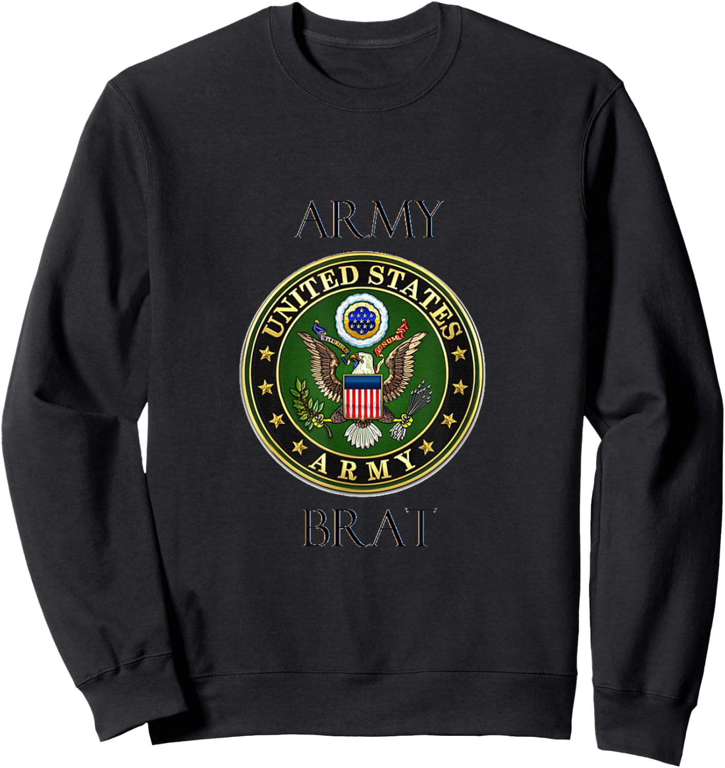 Army Brat Sweatshirt - Sweatshirt | Black