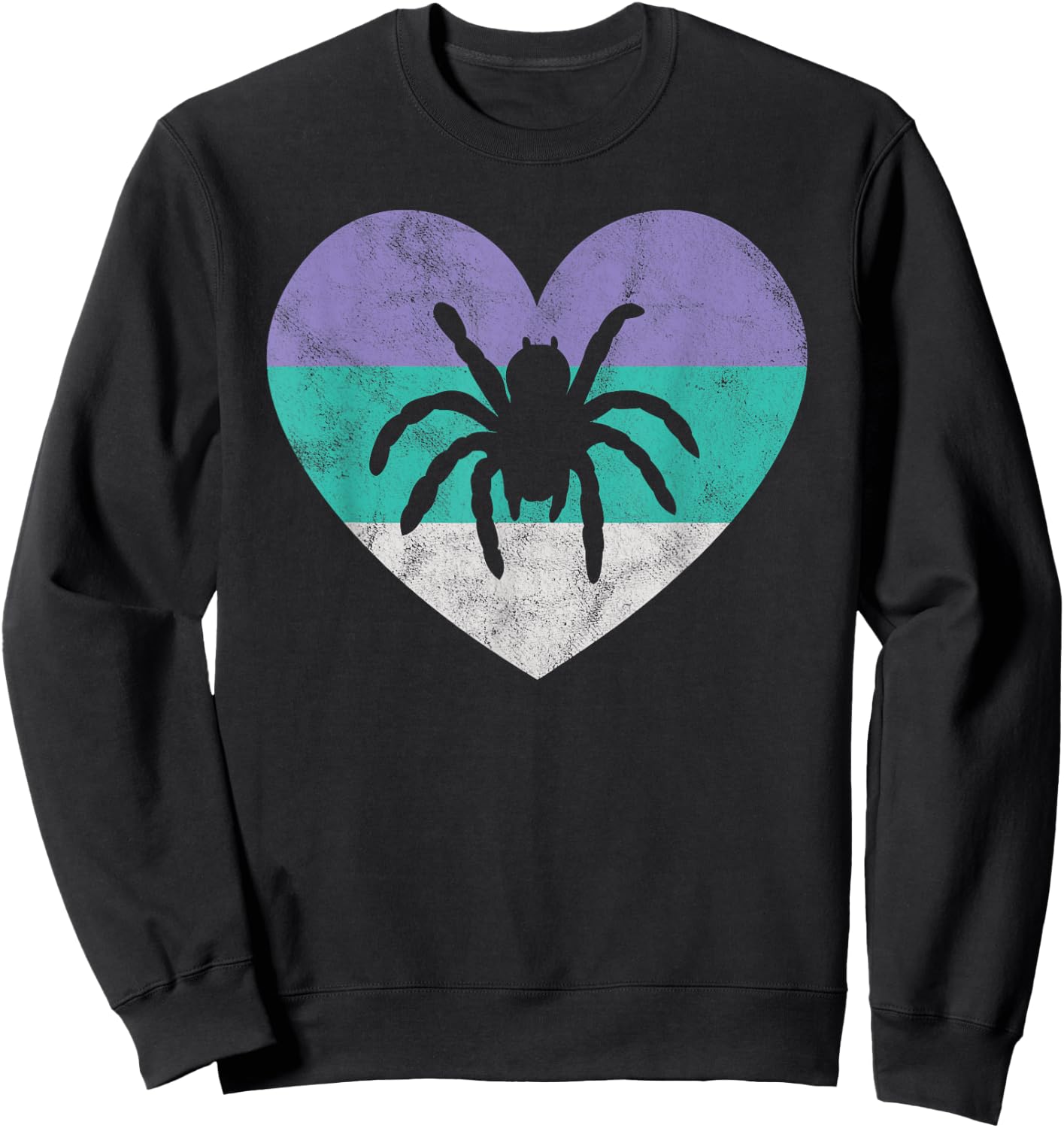 Tarantula Spider Gift Shirt & Girls Retro Cute Sweatshirt - Sweatshirt | Black