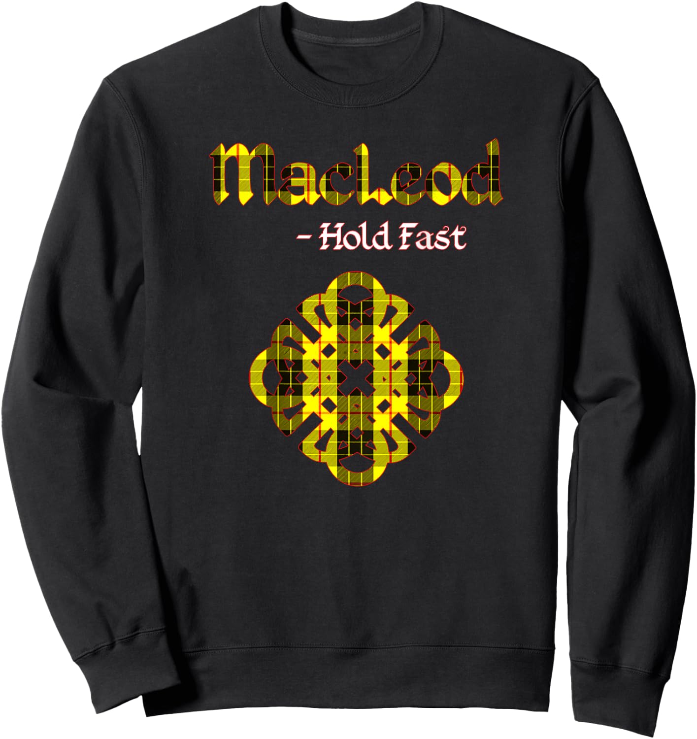 Clan MacLeod Scottish Pride Sweatshirt - Sweatshirt | Black