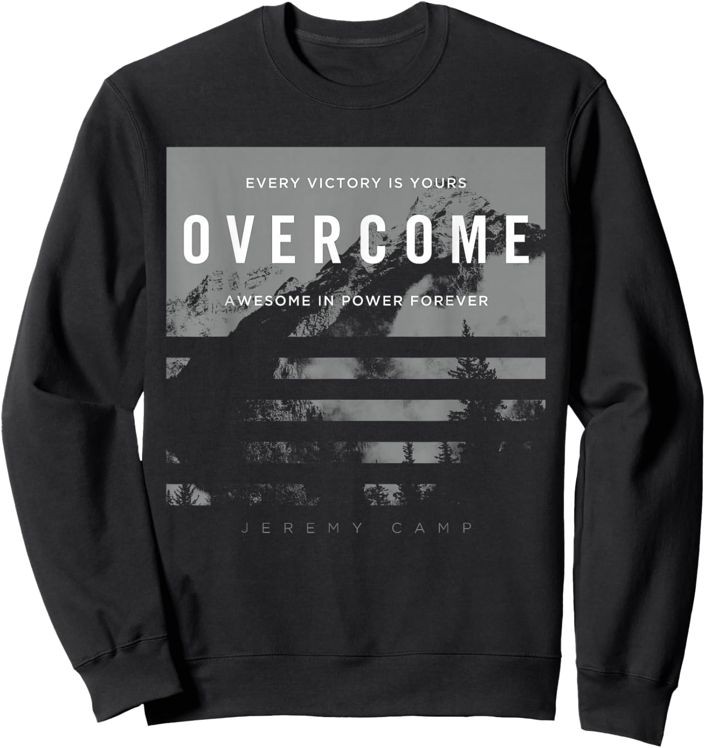 Jeremy Camp - Overcome Sweatshirt - Sweatshirt | Black