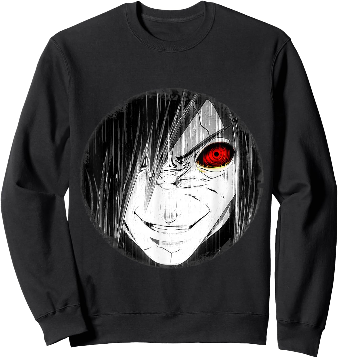 Madara Rinnegan Eyes Sweatshirt - Sweatshirt | Black
