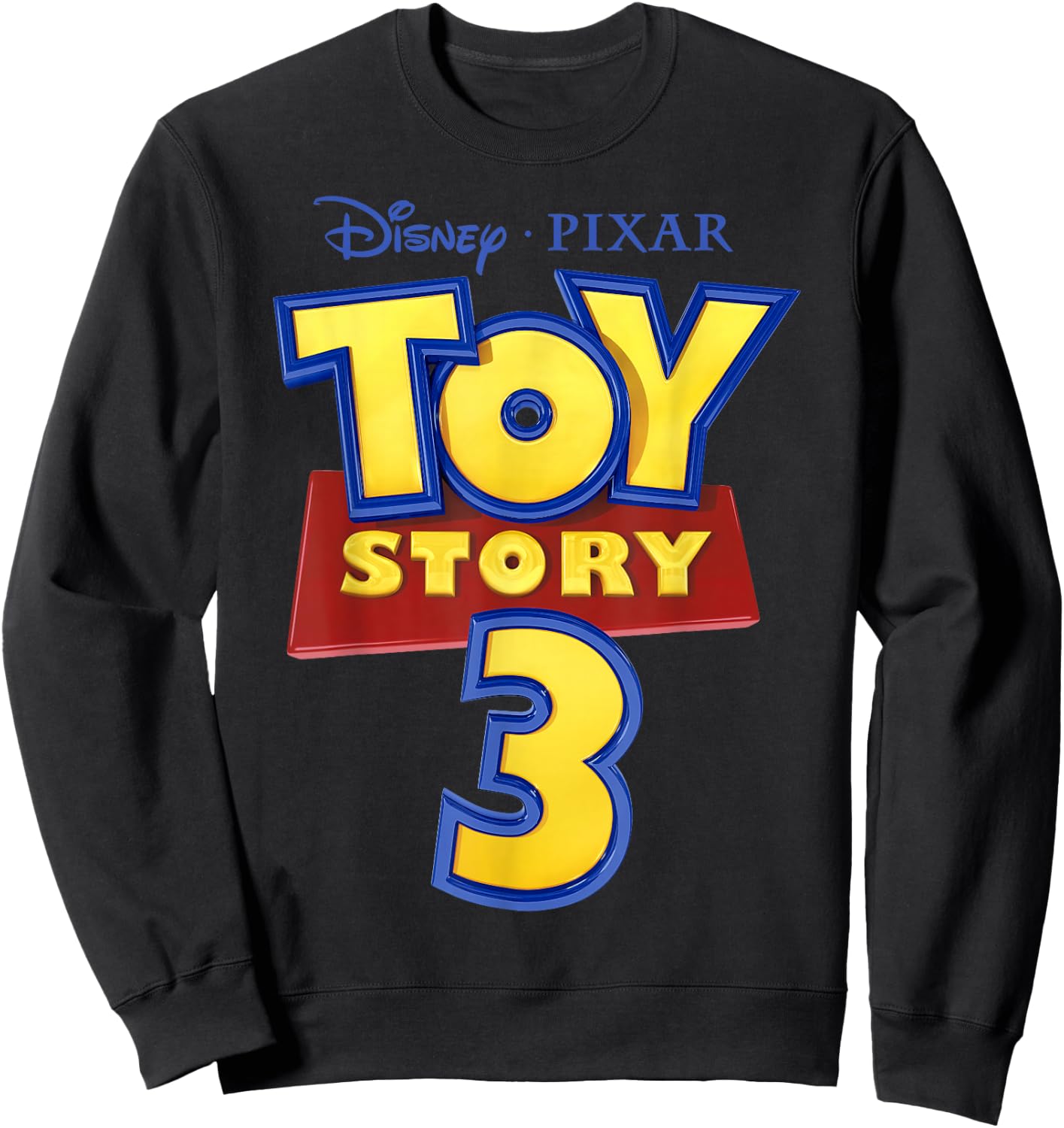 Disney Pixar Toy Story 3 Original Logo Sweatshirt - Sweatshirt | Black