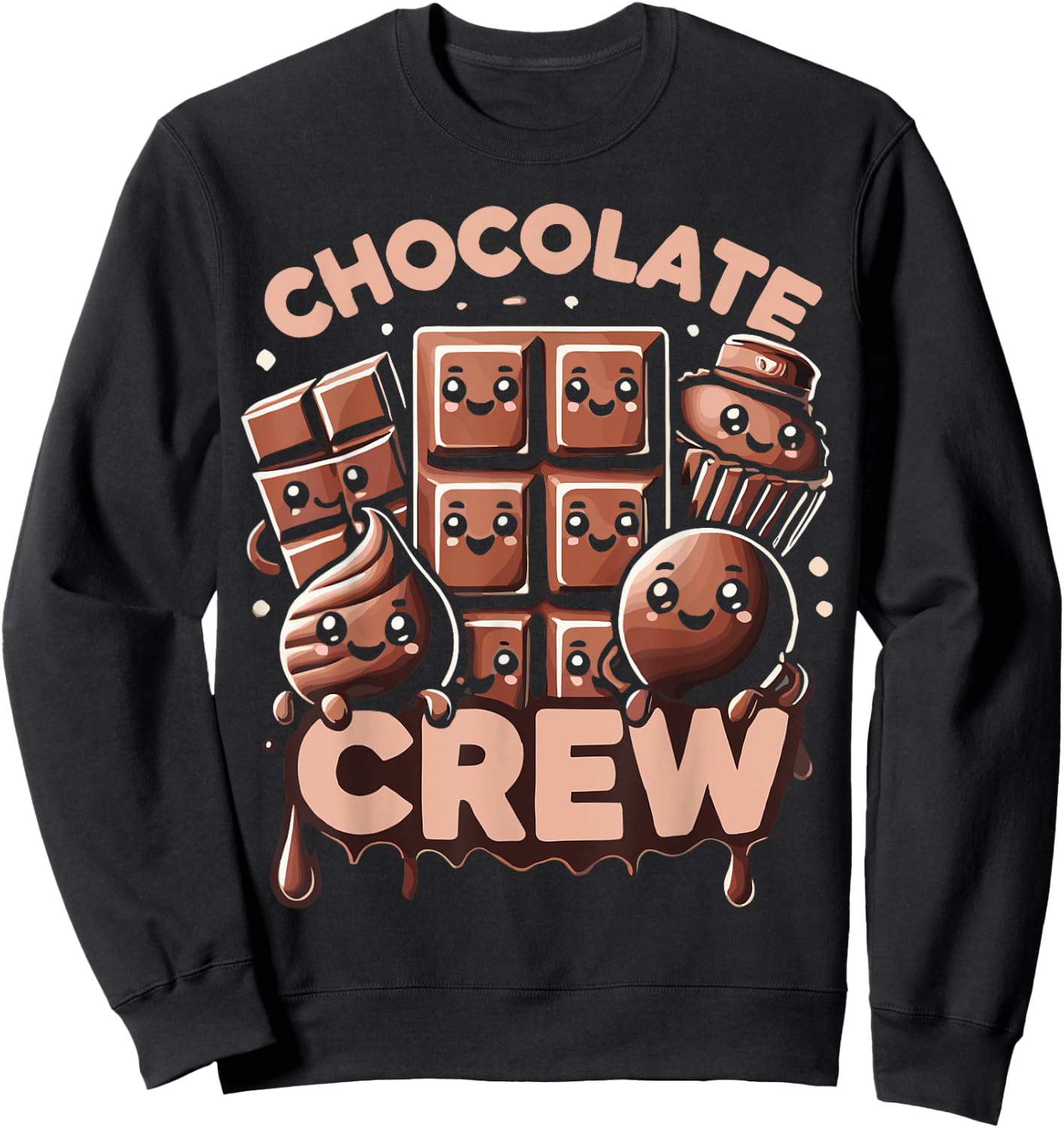 Chocolate Crew Sweatshirt - Sweatshirt | Black
