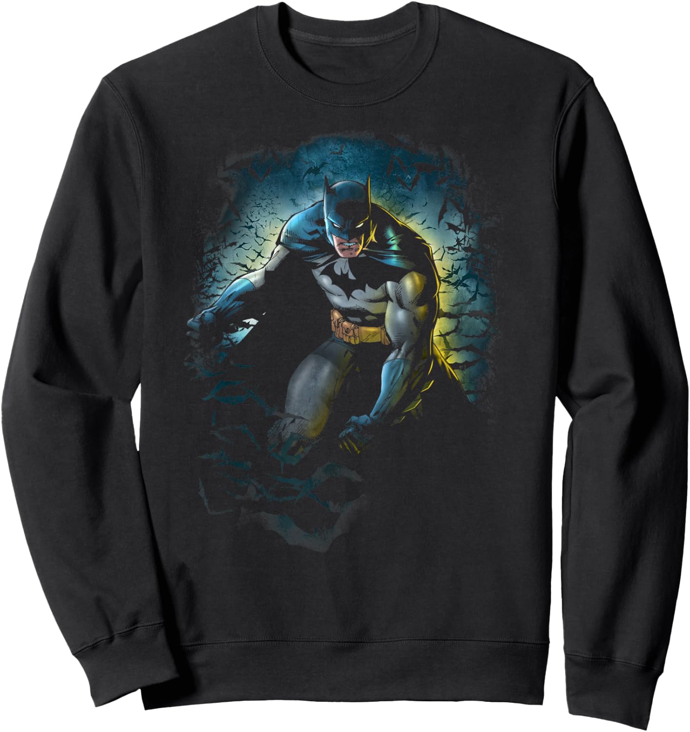 Batman Bat Cave Sweatshirt - Sweatshirt | Black