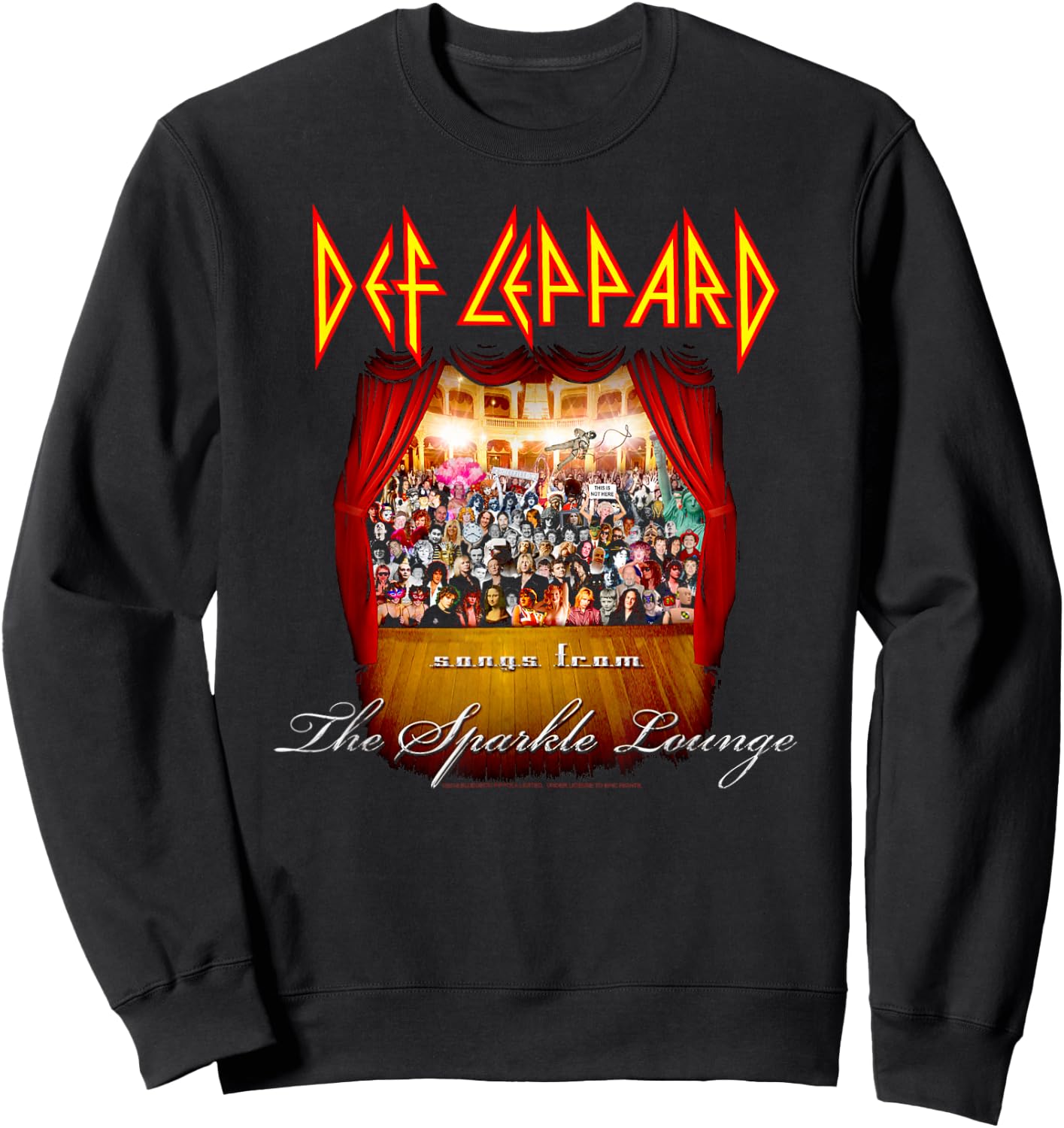 Def Leppard - Songs From the Sparkle Lounge Sweatshirt - Sweatshirt | Black