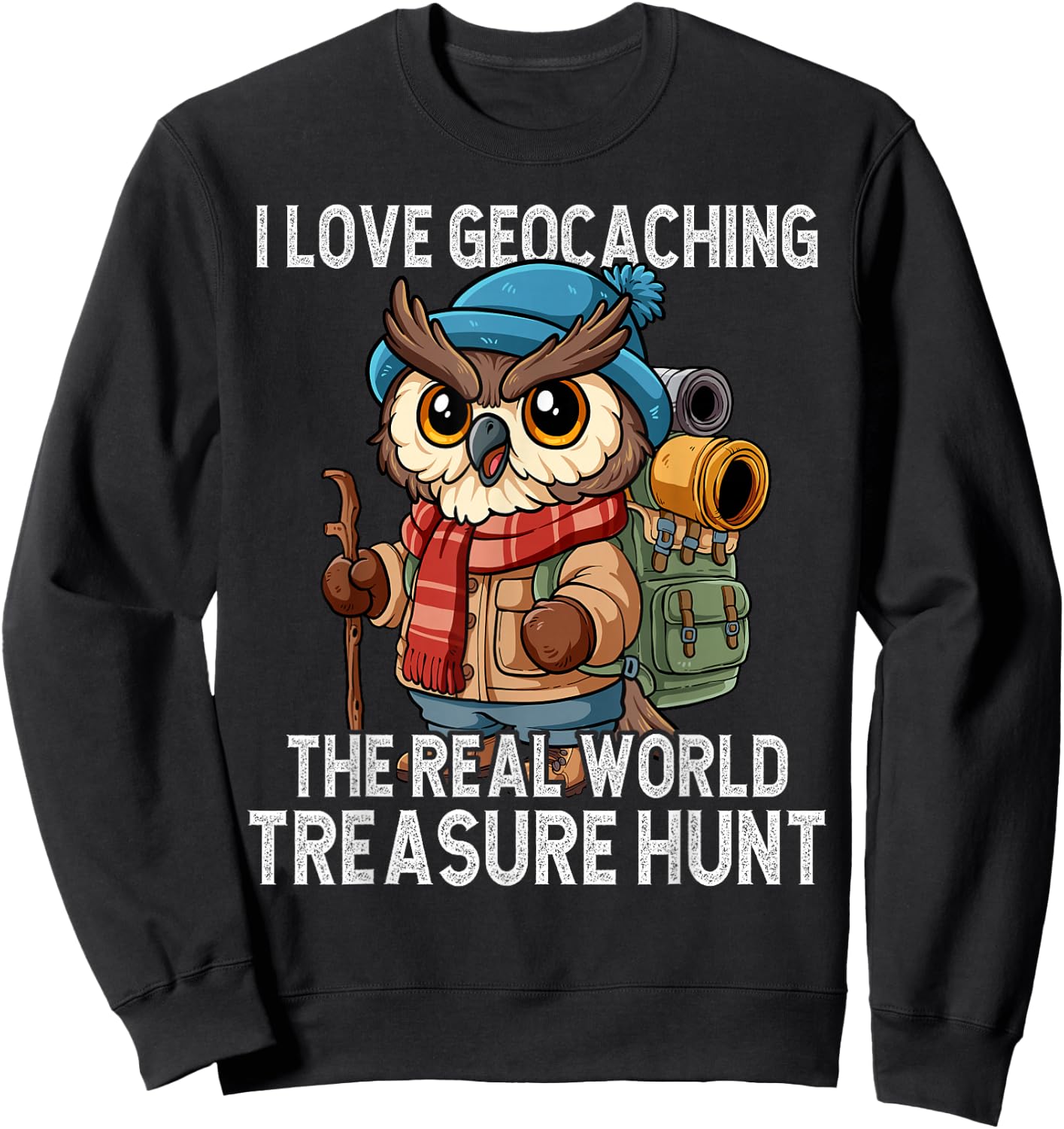Geocaching Sweatshirt - Sweatshirt | Black