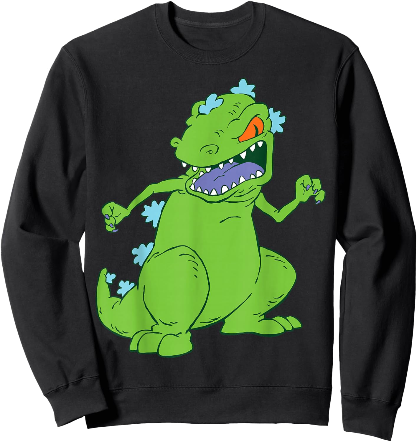 Nickelodeon Classic Rugrats Reptar Roar Sweatshirt - Sweatshirt | Black