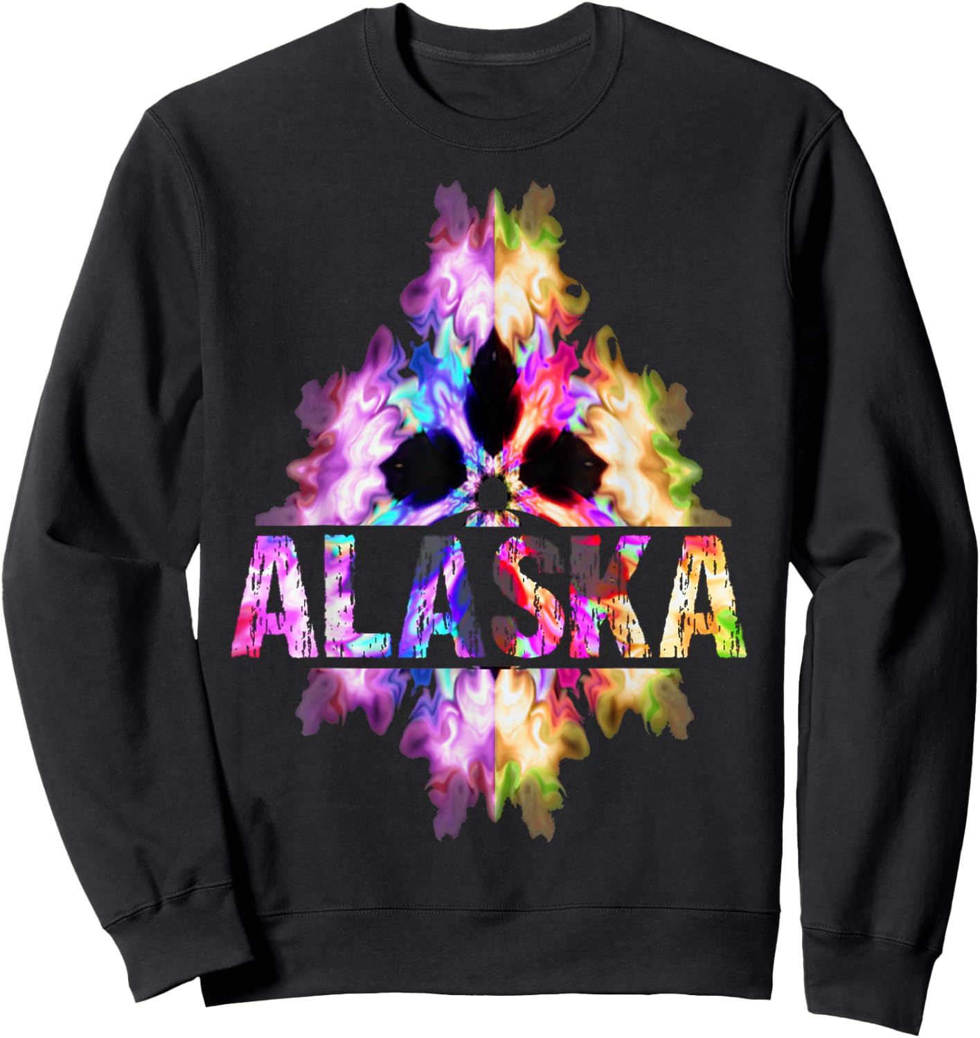 Alaska Souvenir Best Home State AK Proud Roots Gifts Sweatshirt - Sweatshirt | Black