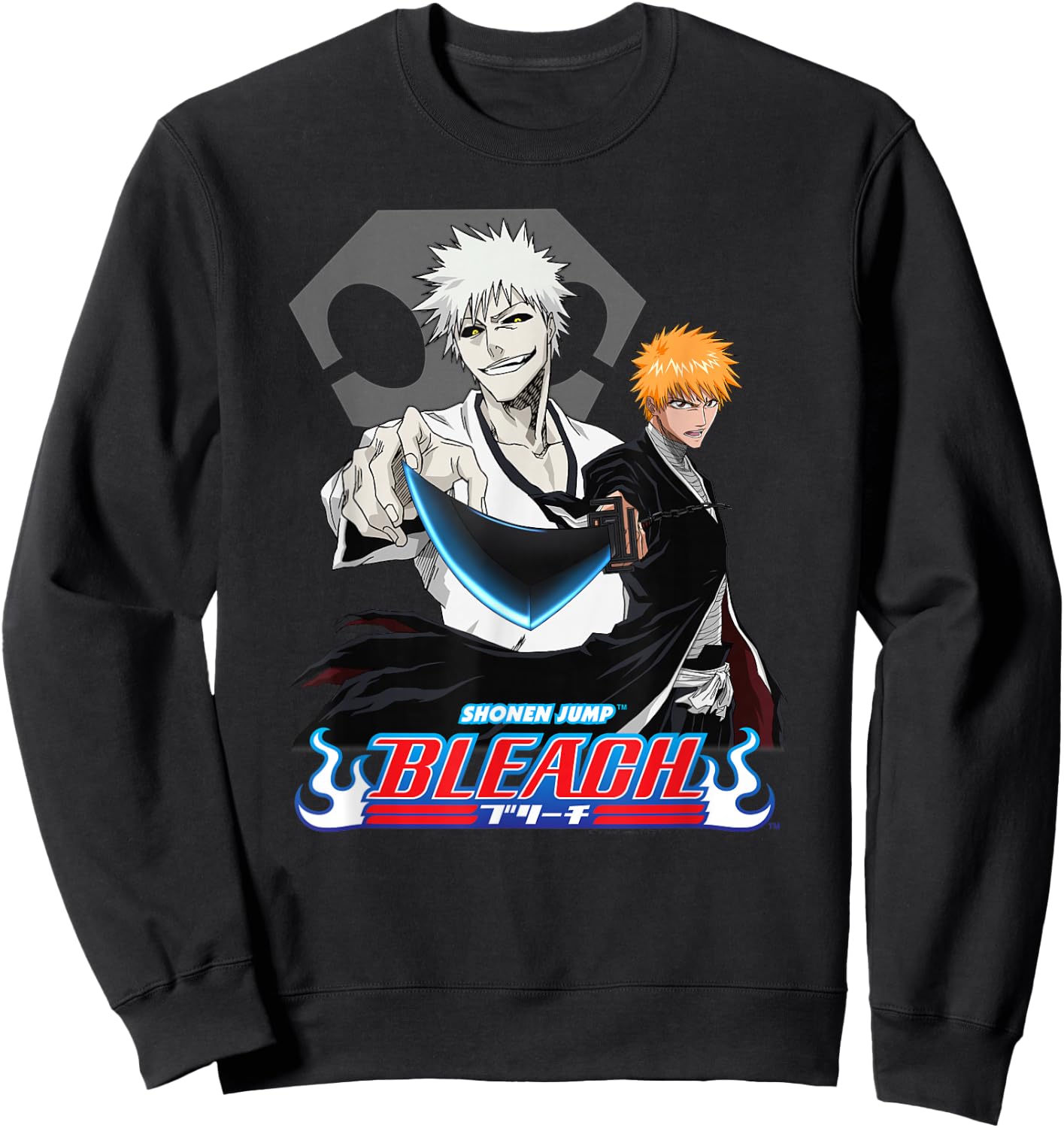 Bleach Hollow Ichigo with Sword Anime Sweatshirt - Sweatshirt | Black