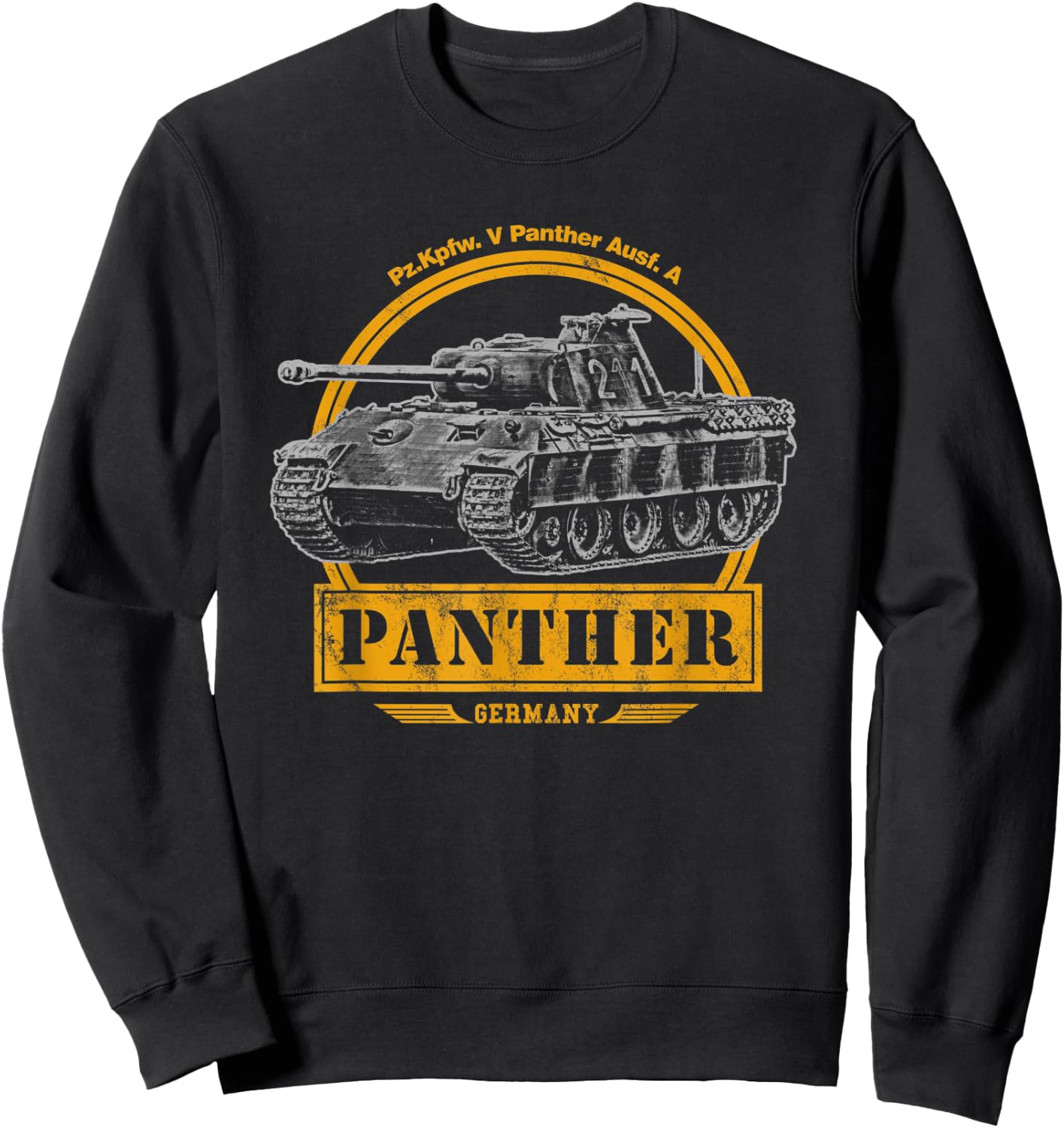 Panther Tank - Panzer V Panther Sweatshirt - Sweatshirt | Black
