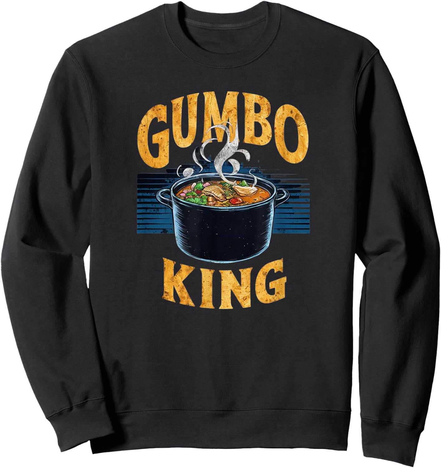 Gumbo King Sweatshirt - Sweatshirt | Black