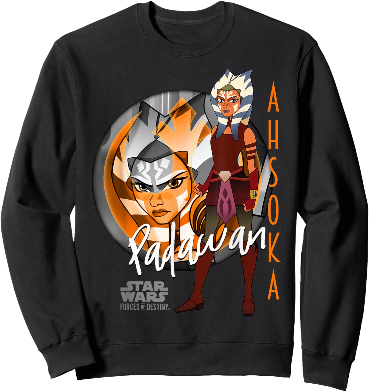 Star Wars Forces of Destiny Ahsoka Padawan Graphic Sweatshirt - Sweatshirt | Black
