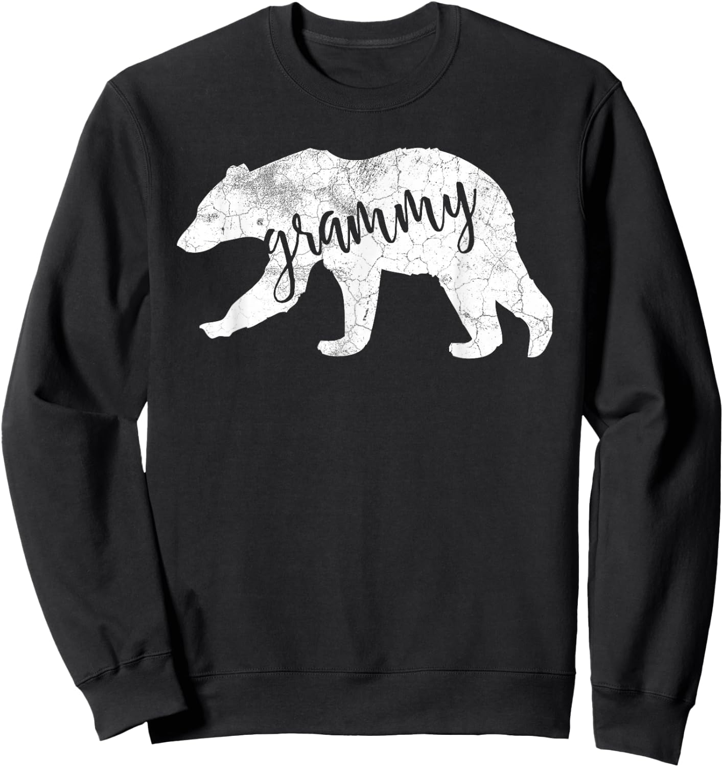 Cute Grammy Bear Shirt Grandmother Shirt Sweatshirt - Sweatshirt | Black