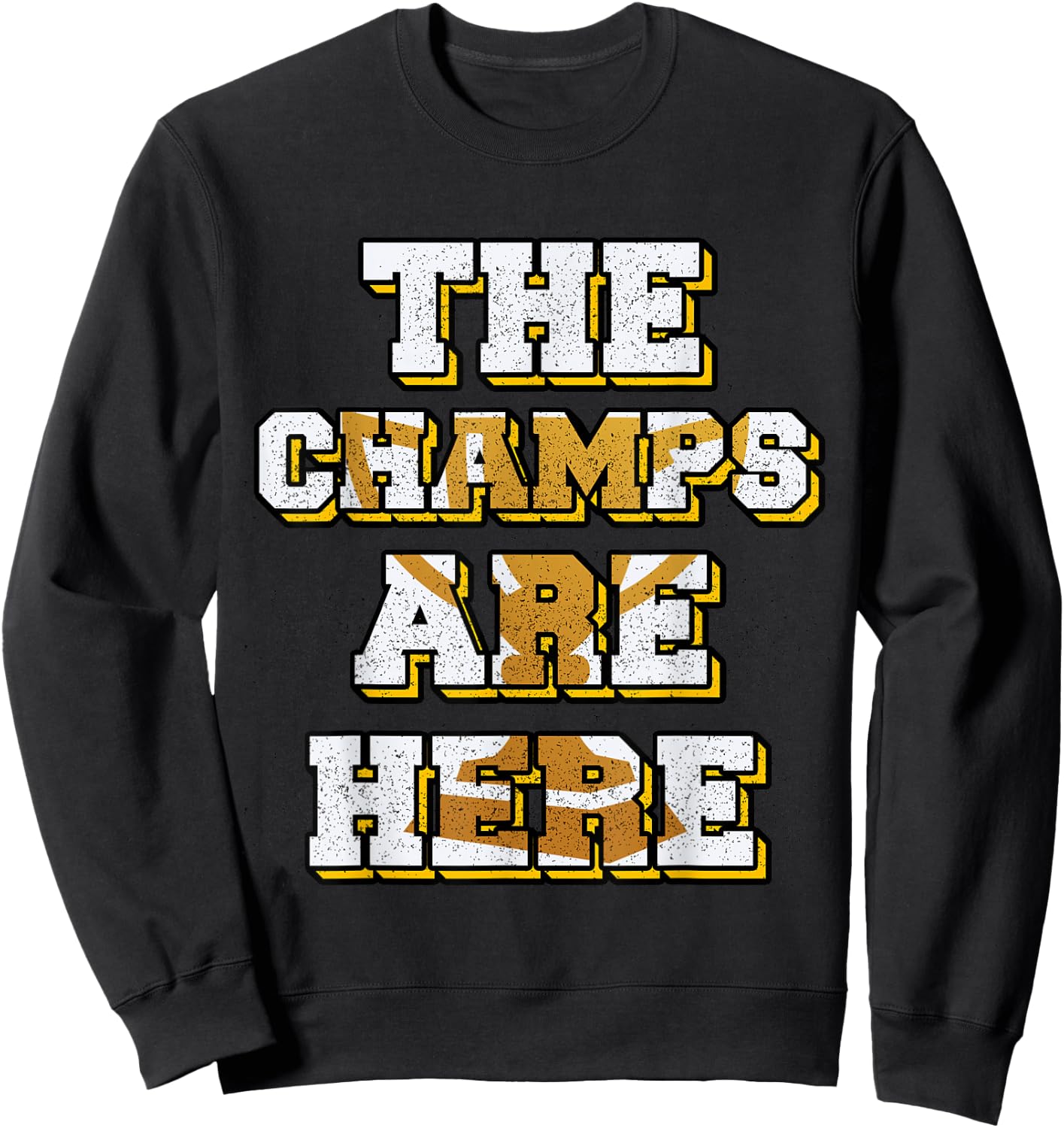 Funny USA Basketball Championship The Champs are here Men Sweatshirt - Sweatshirt | Black