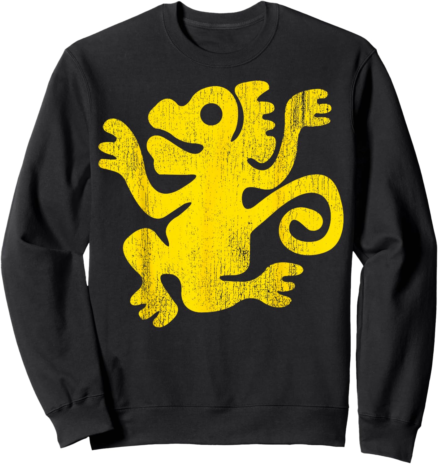 Legends of The Hidden Temple Green Monkey Graphic Sweatshirt - Sweatshirt | Black