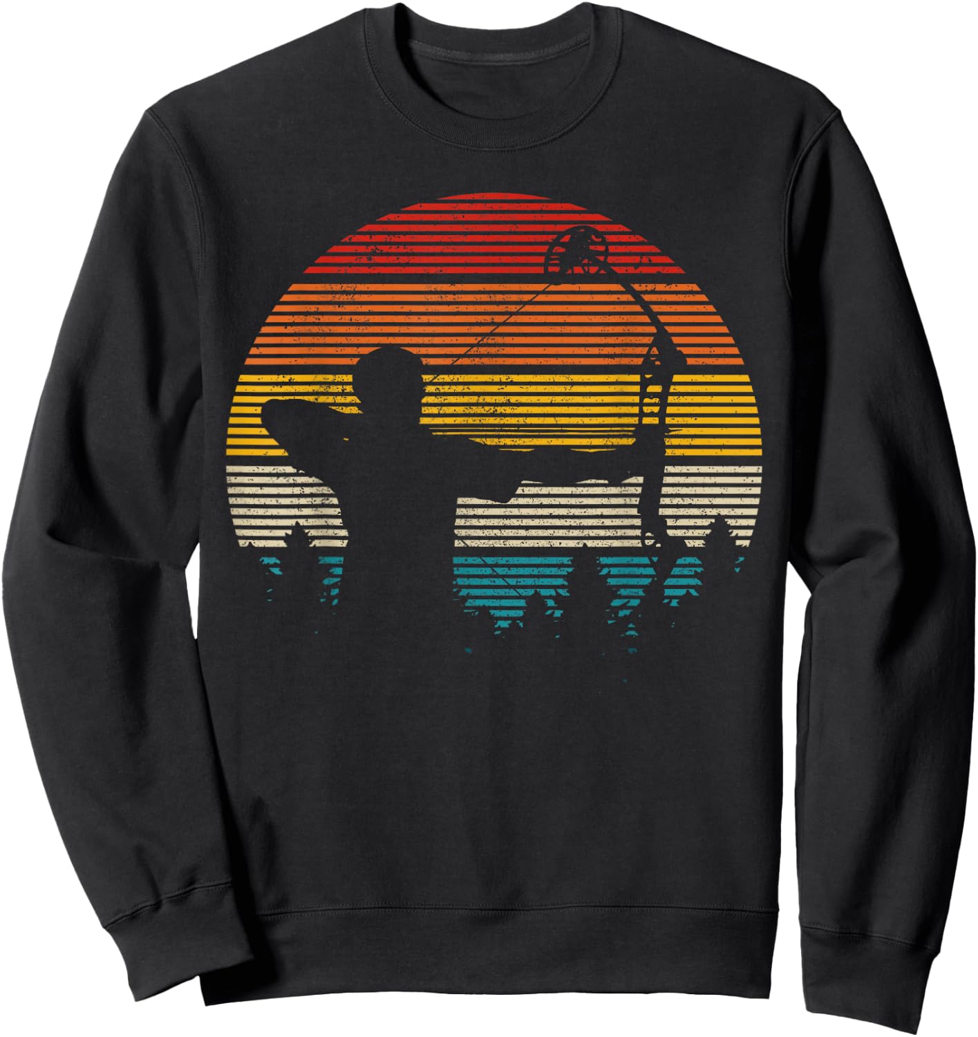 Bow Hunter Gift Bow Hunting Vintage Archery Archer Gift Sweatshirt - Sweatshirt | Black